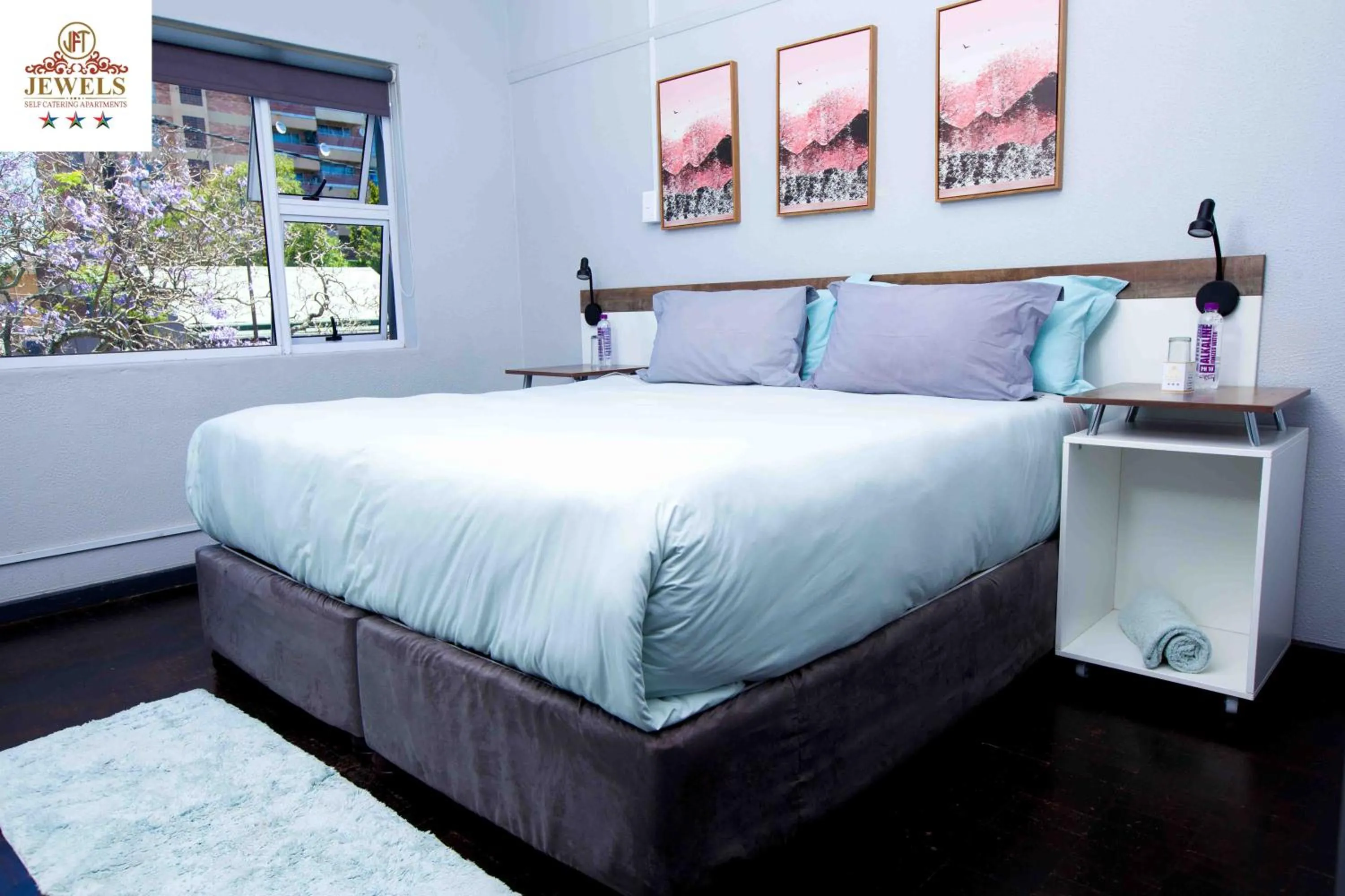 Bed in JFT self catering units