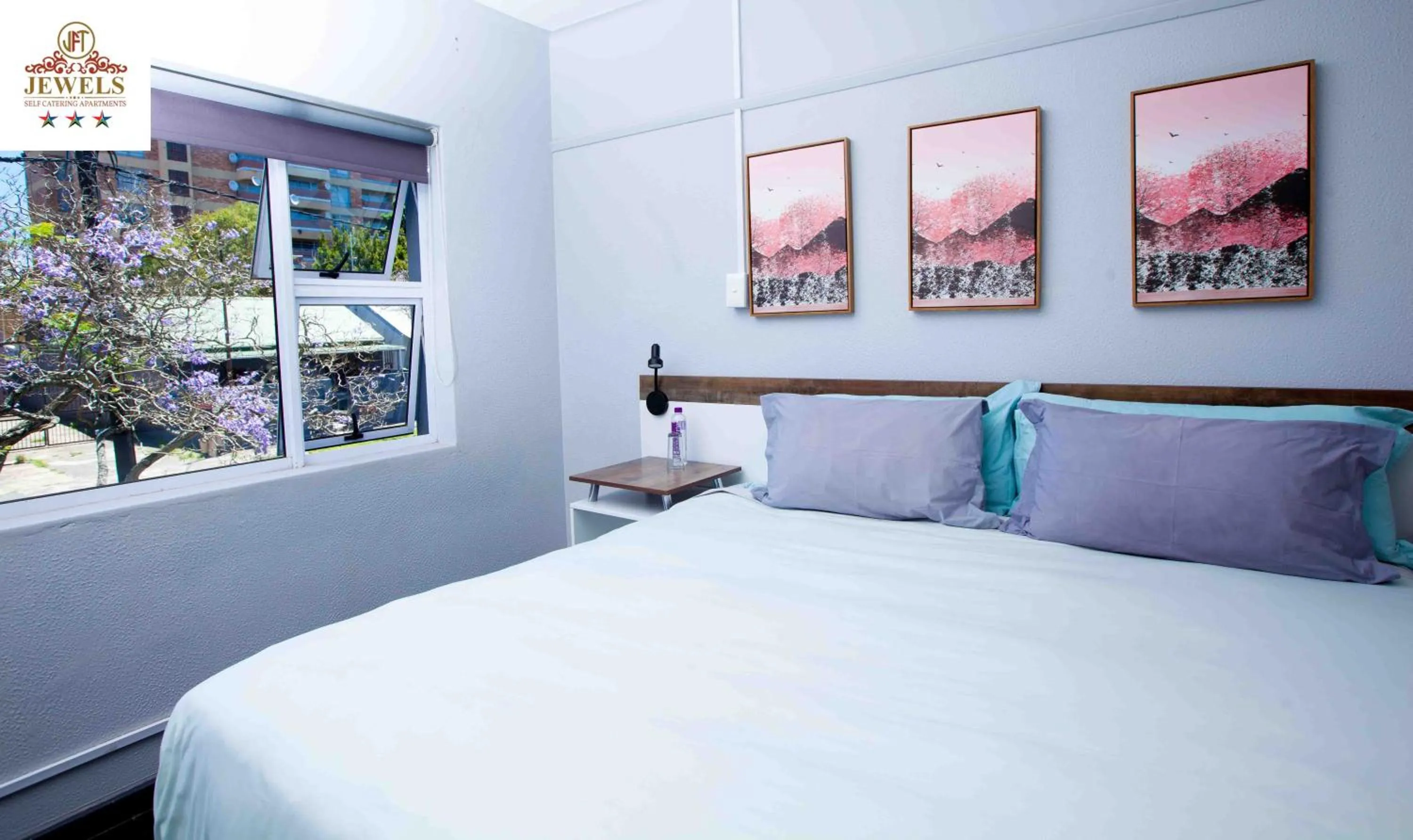 Bed in JFT self catering units