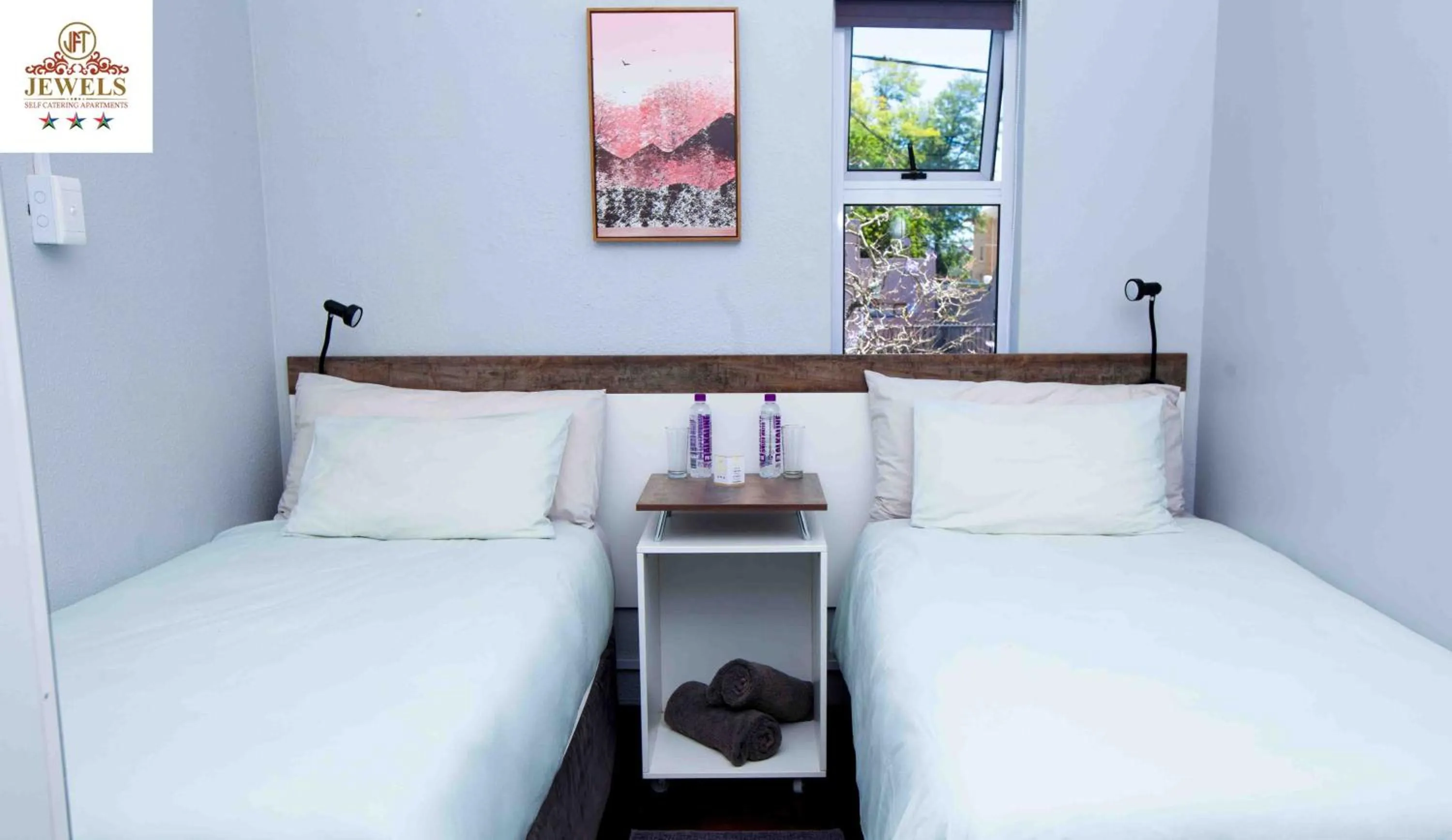 Bed in JFT self catering units