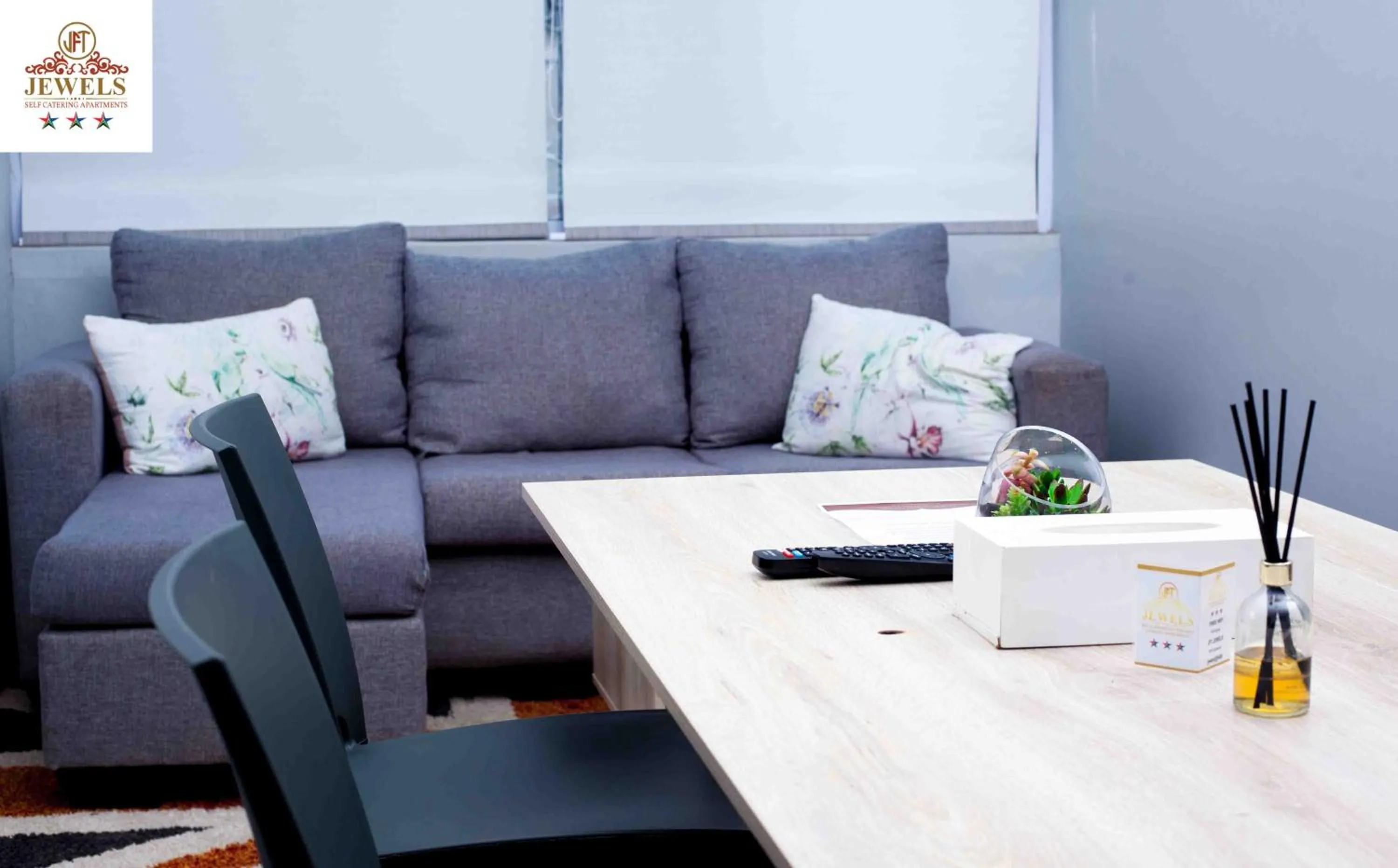 Communal lounge/ TV room in JFT self catering units