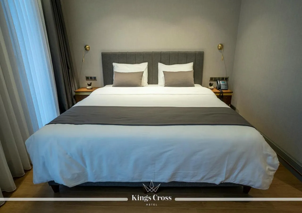 Bed in Kings Cross Hotel Istanbul