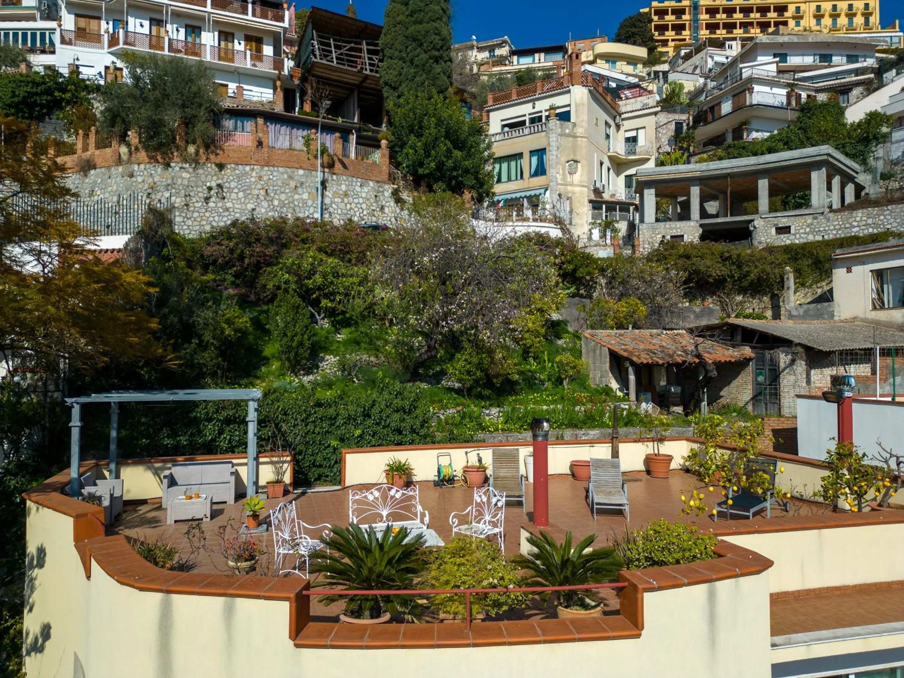 Balcony/Terrace in Villa Giannina B&B