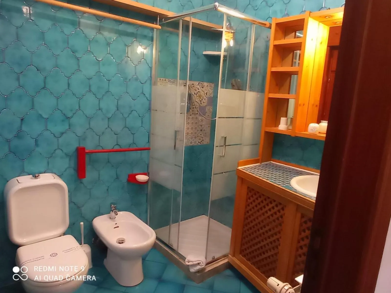 Shower in Villa Giannina B&B