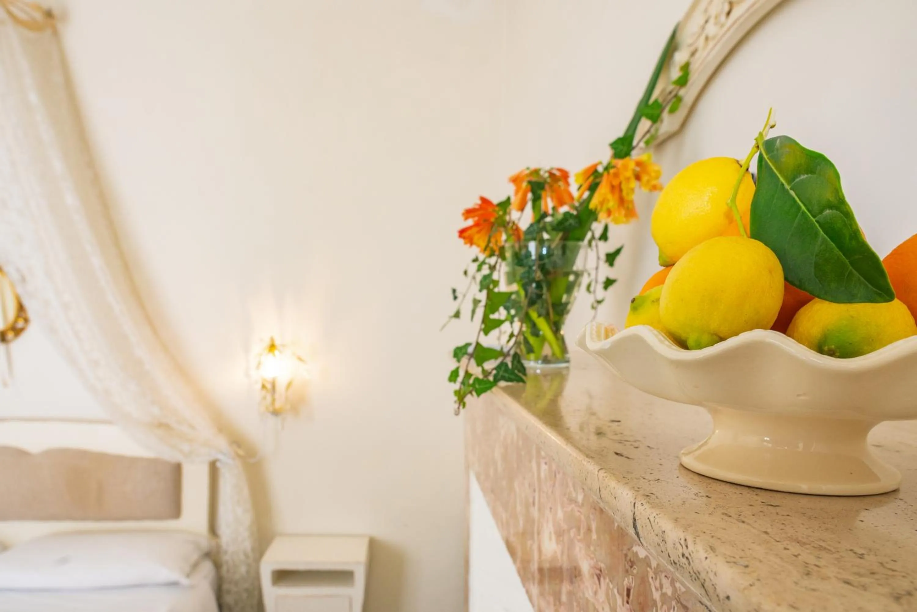 Decorative detail in Villa Giannina B&B