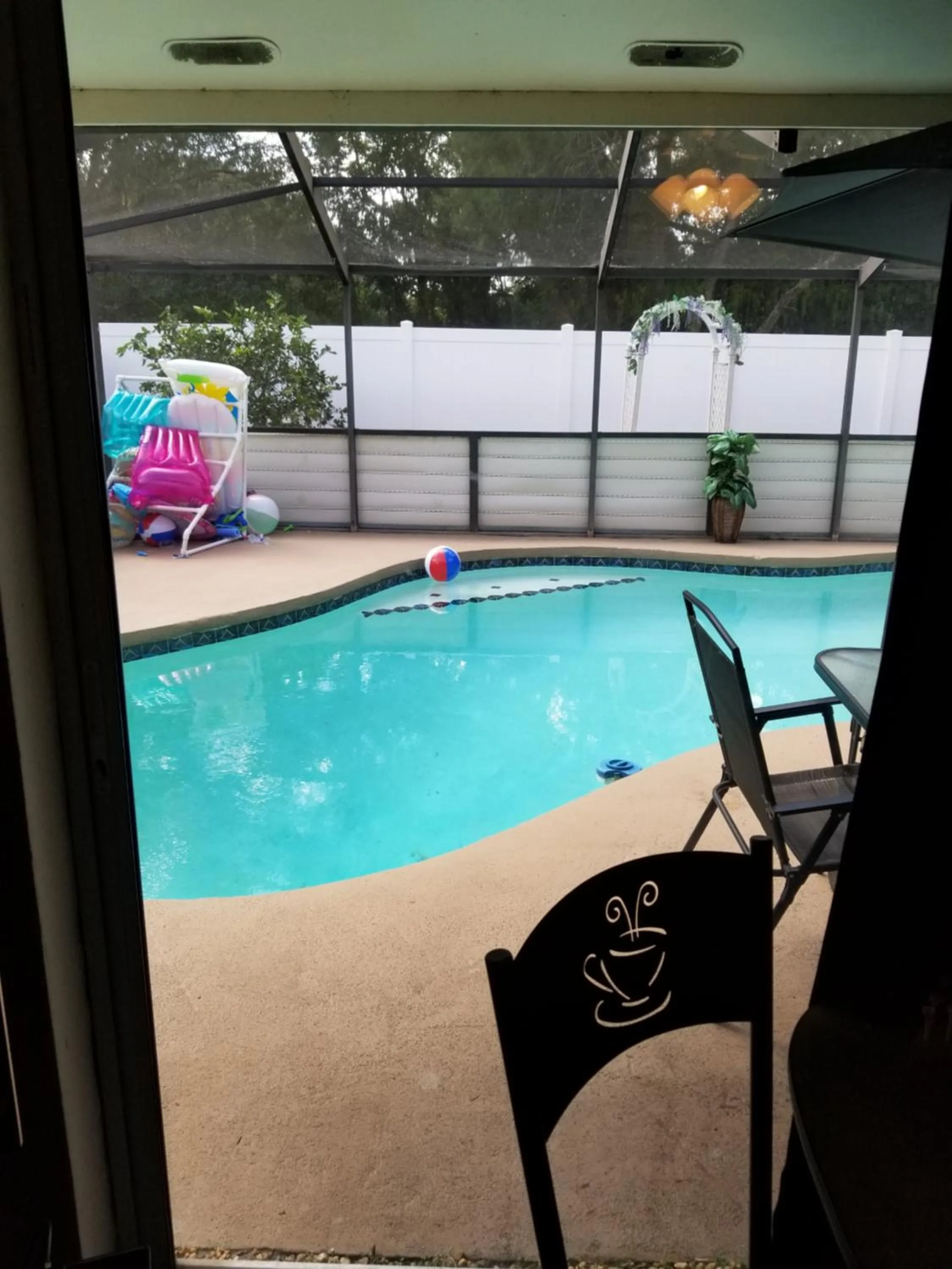 Swimming pool in Beach More Worry Less