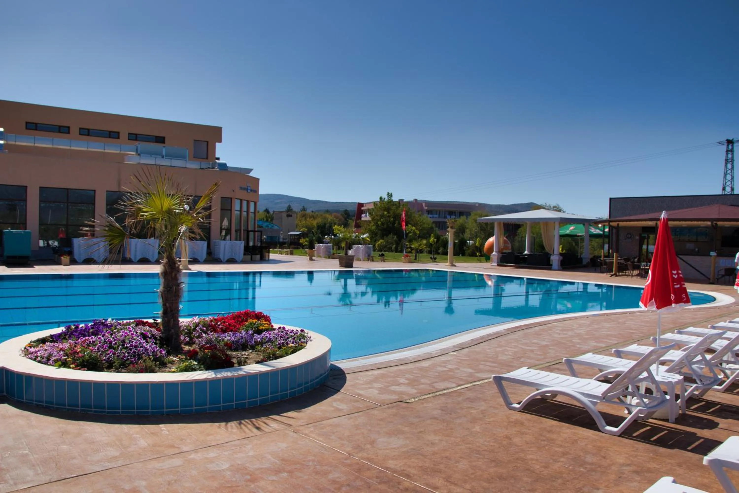 Swimming pool in Balneo and SPA Complex MINERAL YAGODA
