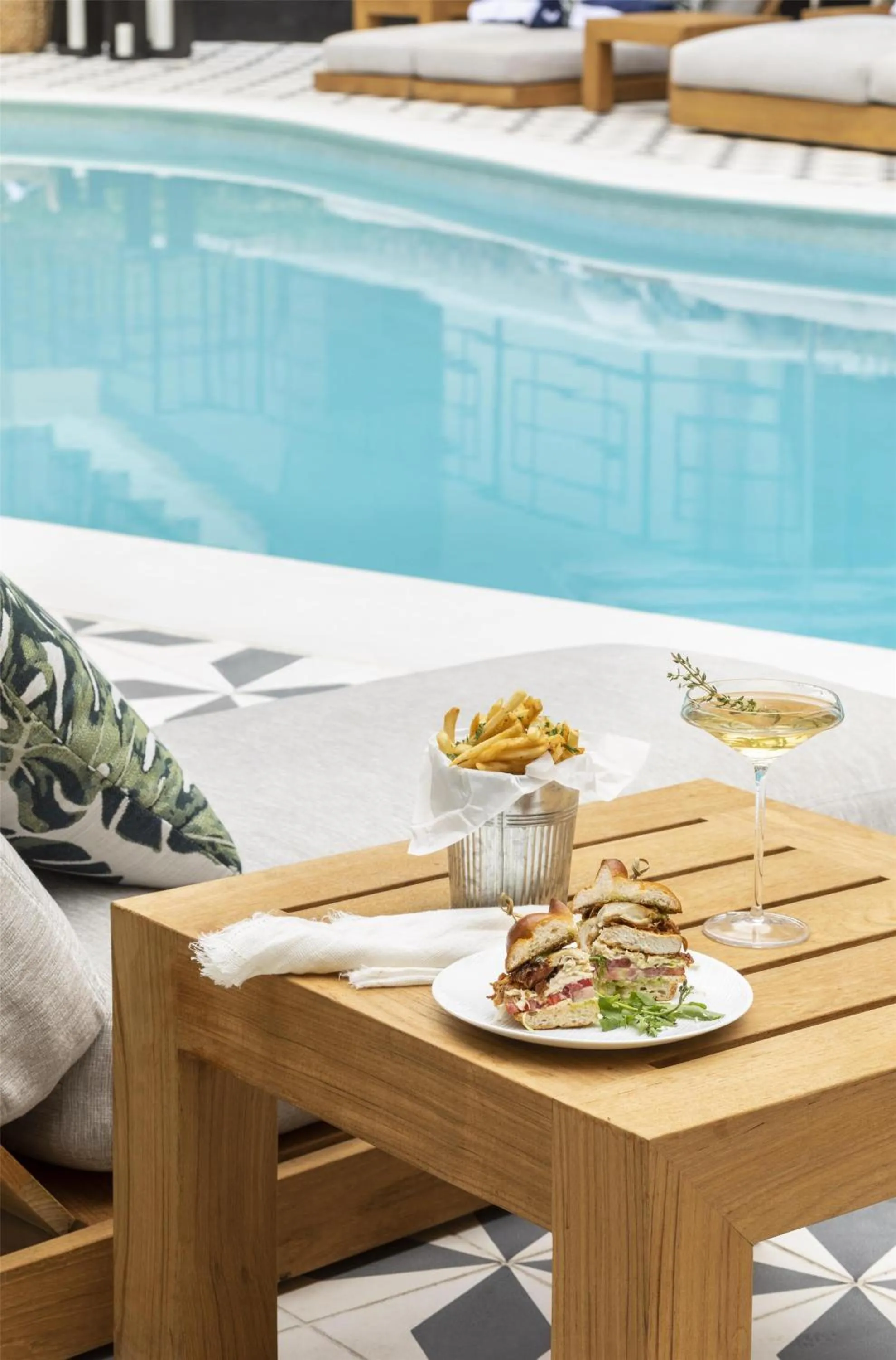 Pool view in Oceana Santa Monica, LXR Hotels & Resorts