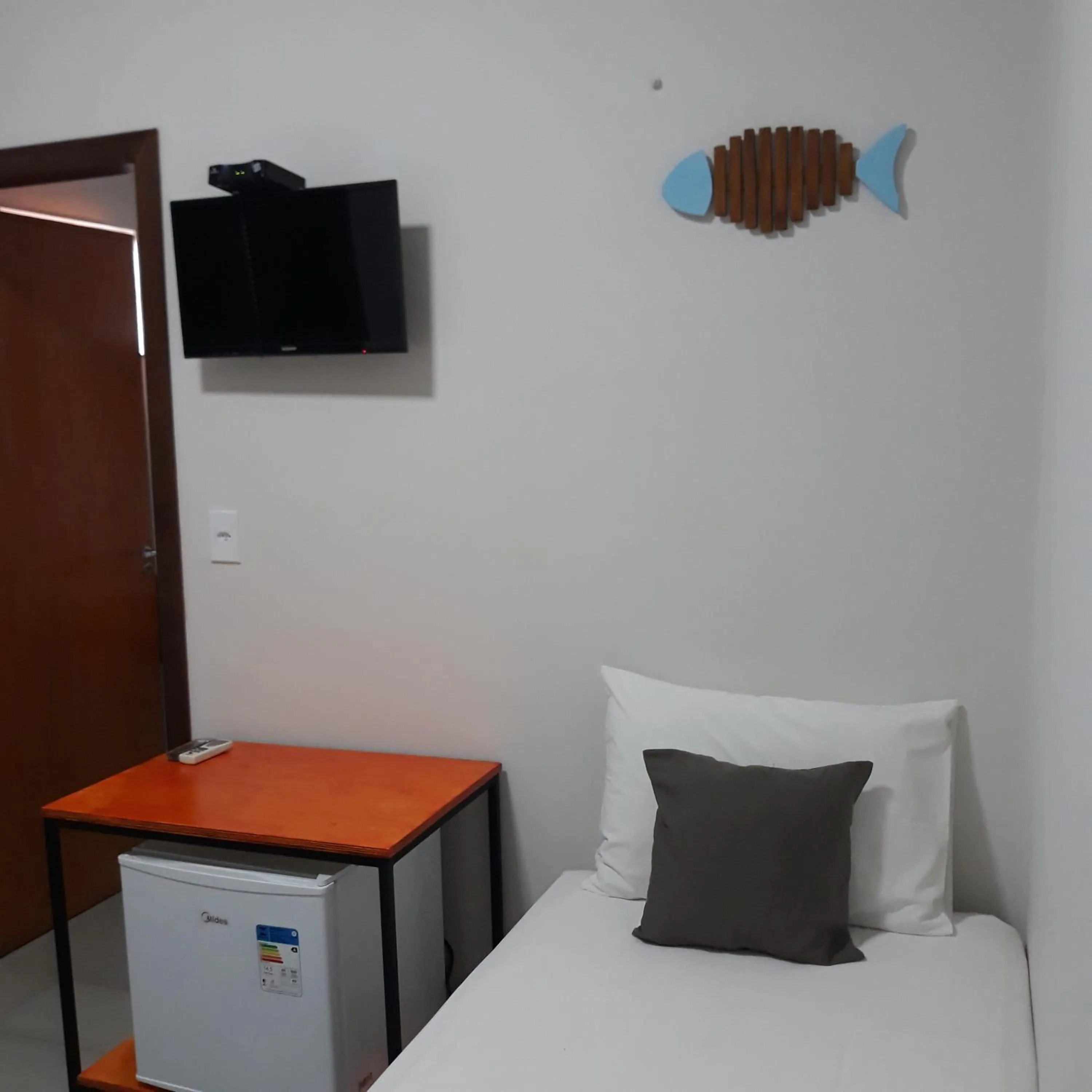 Bed in Pousada Maktub