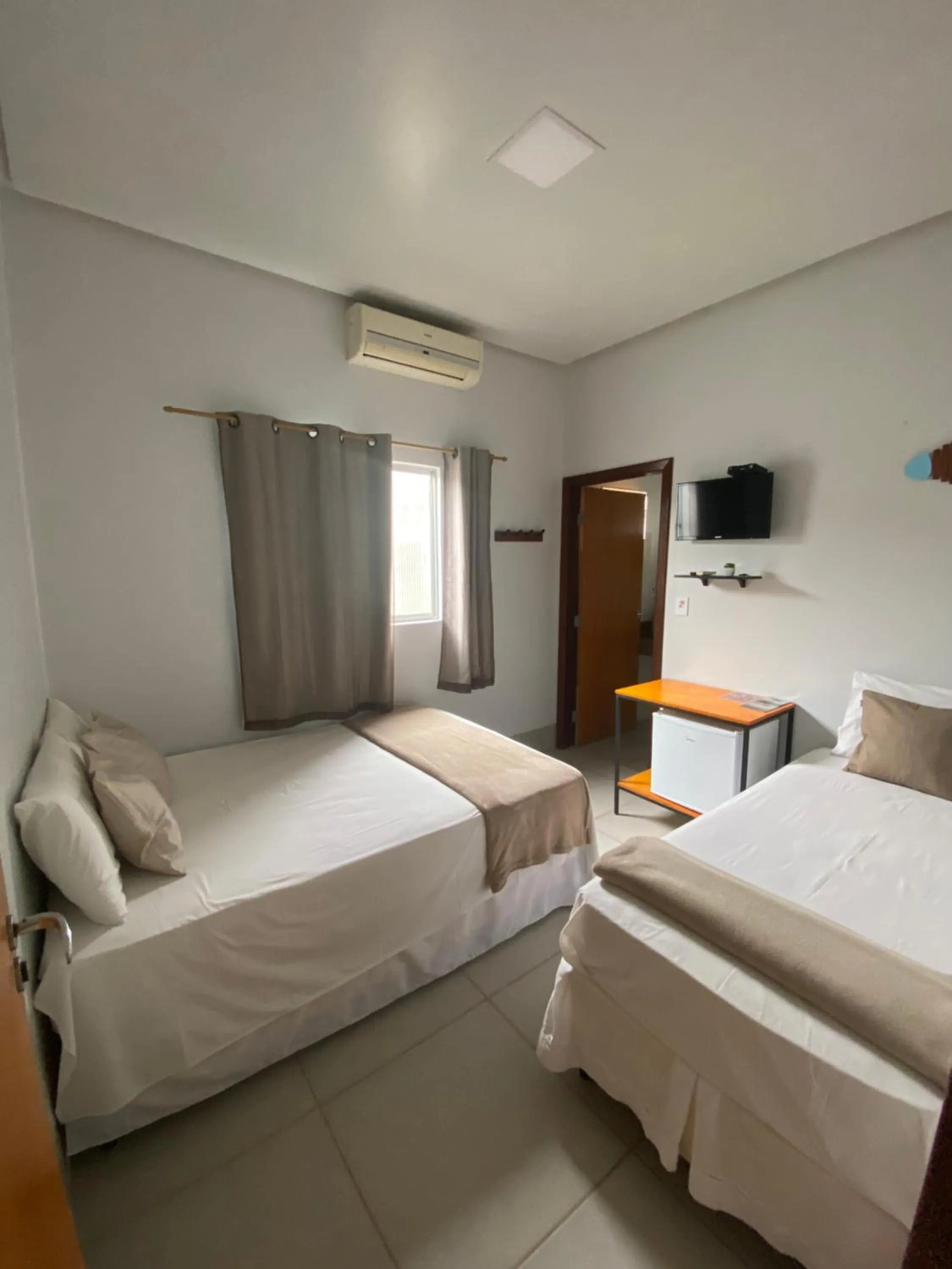 Bed in Pousada Maktub