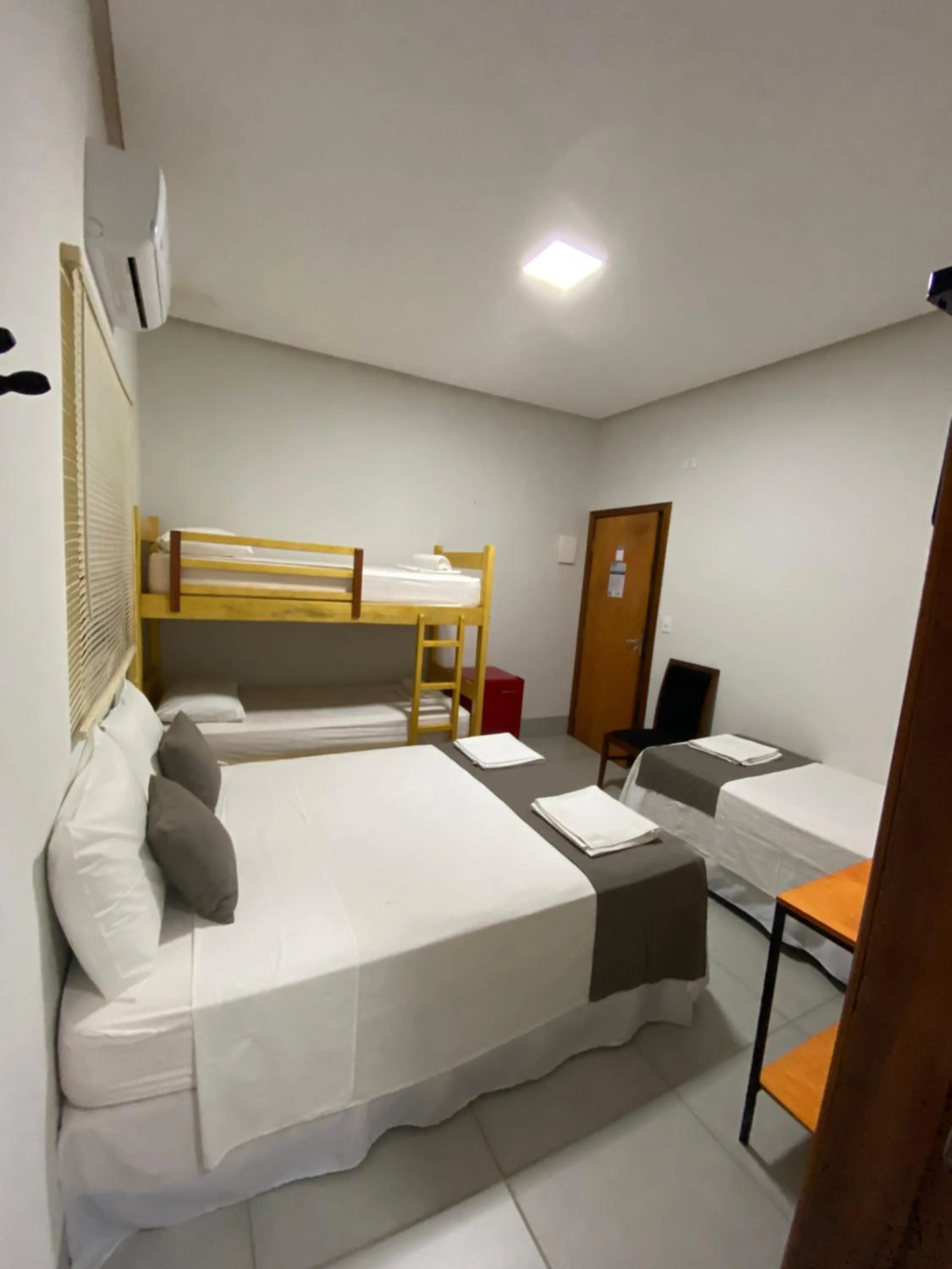 Bed in Pousada Maktub