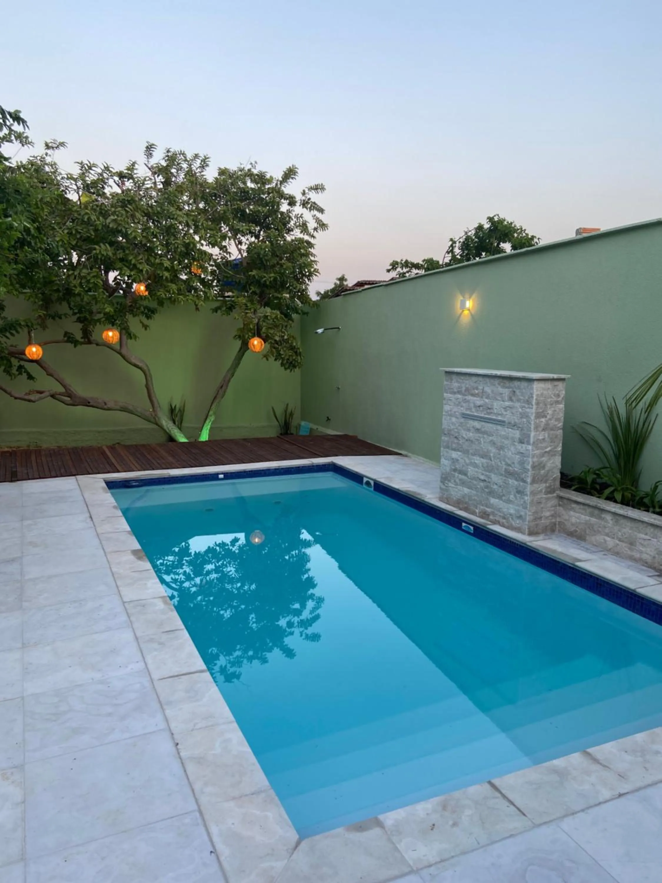 Swimming pool in Pousada Maktub