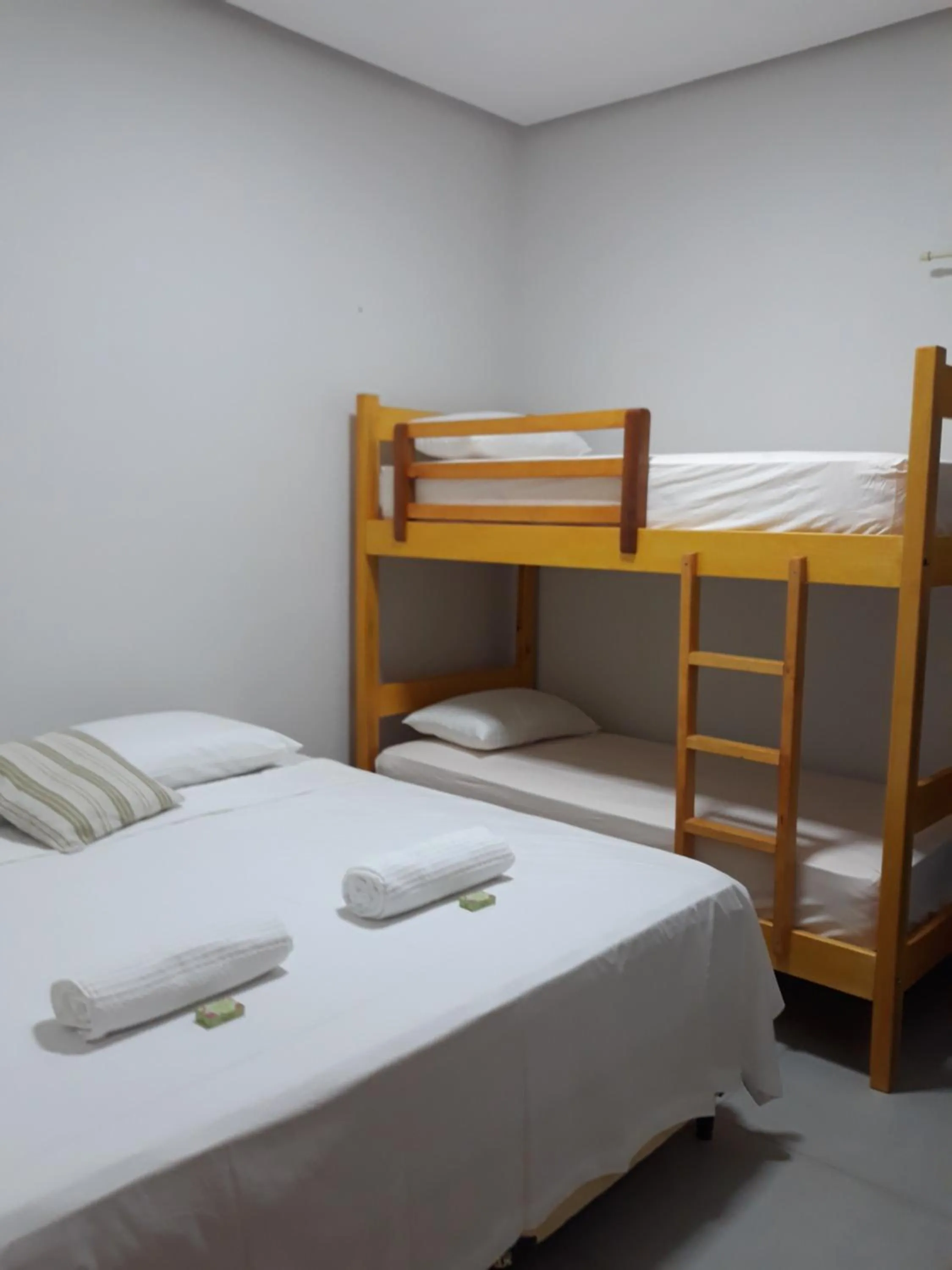 Bed in Pousada Maktub