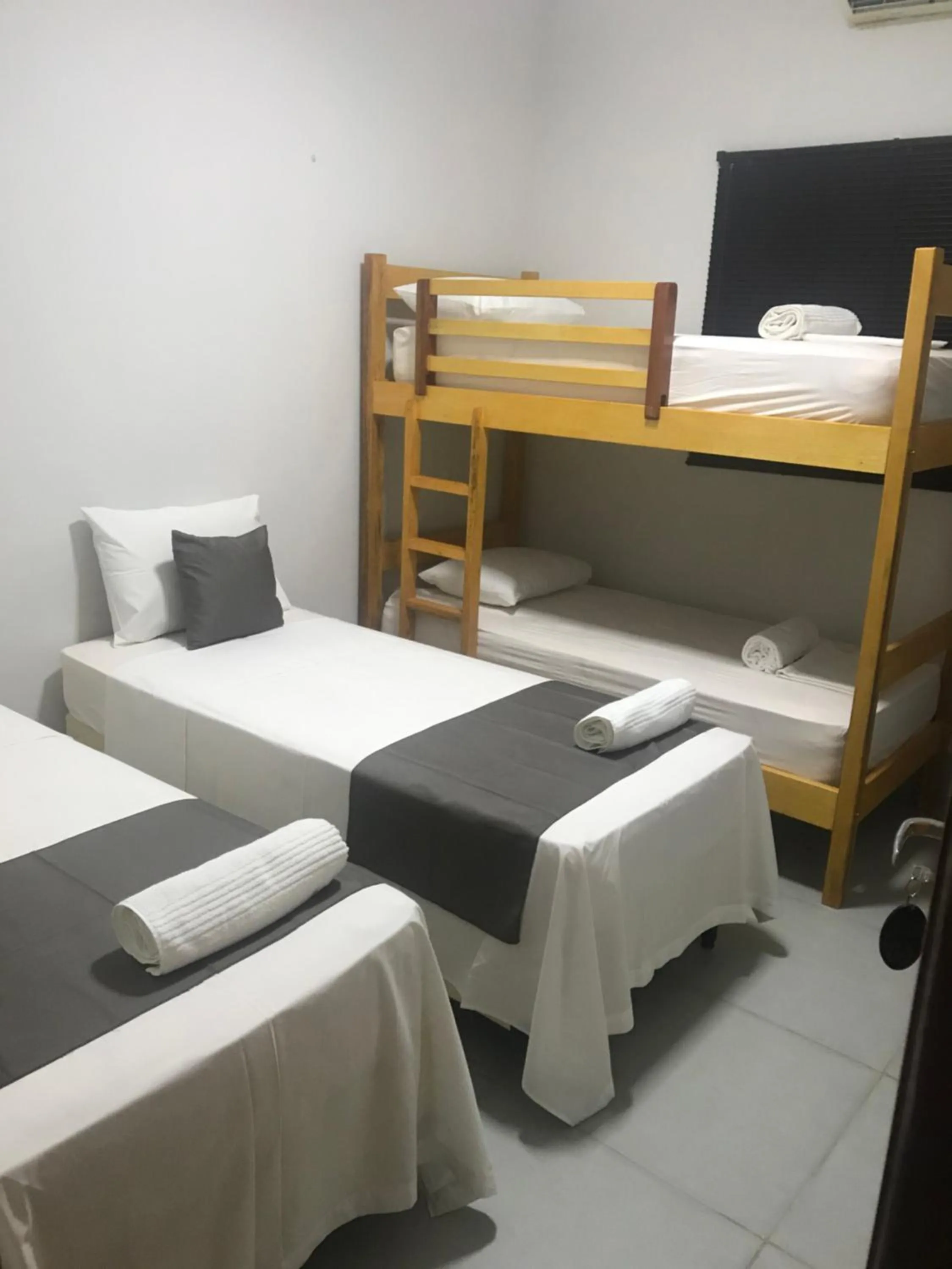 Bed in Pousada Maktub