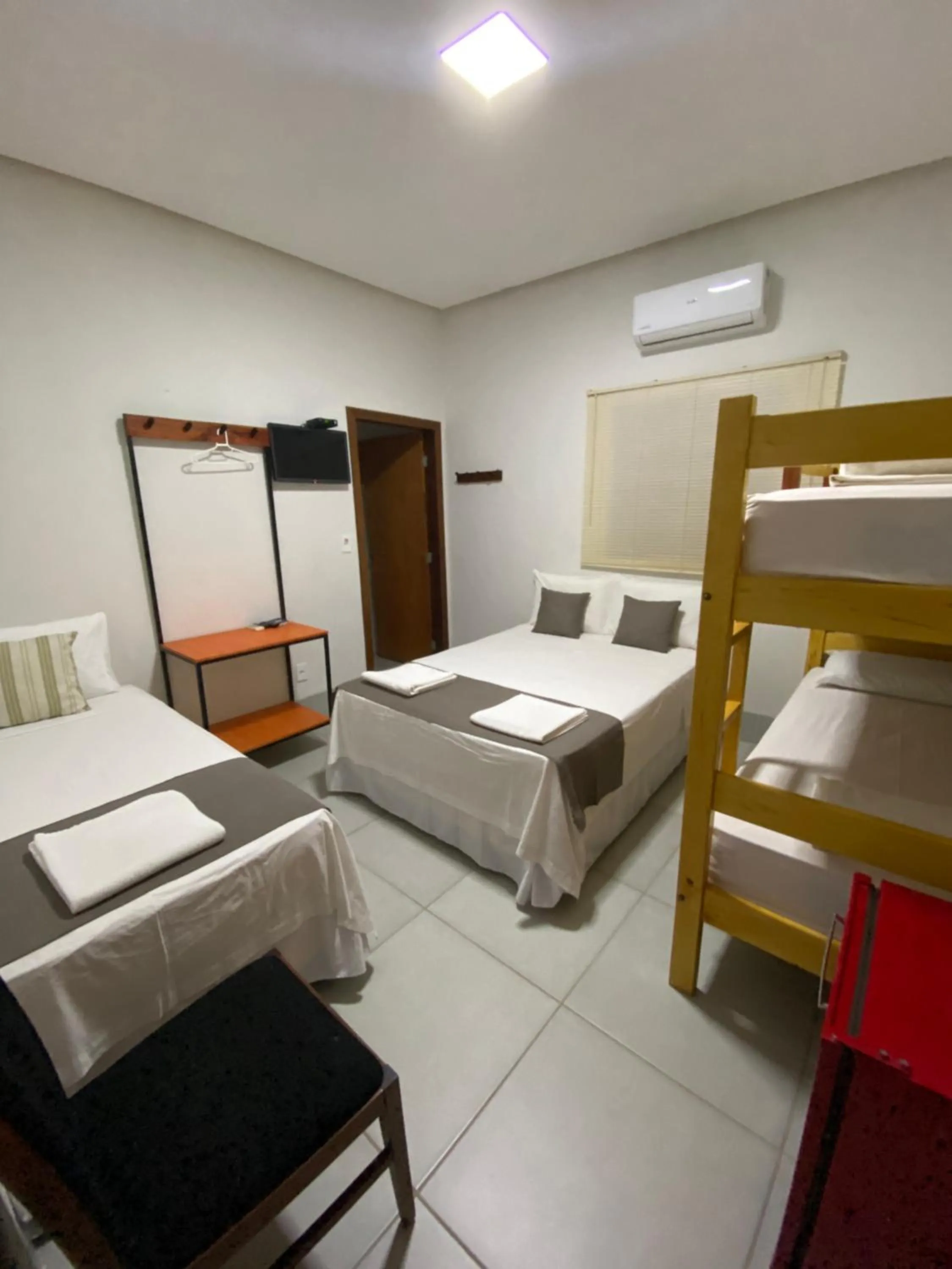 Bed in Pousada Maktub