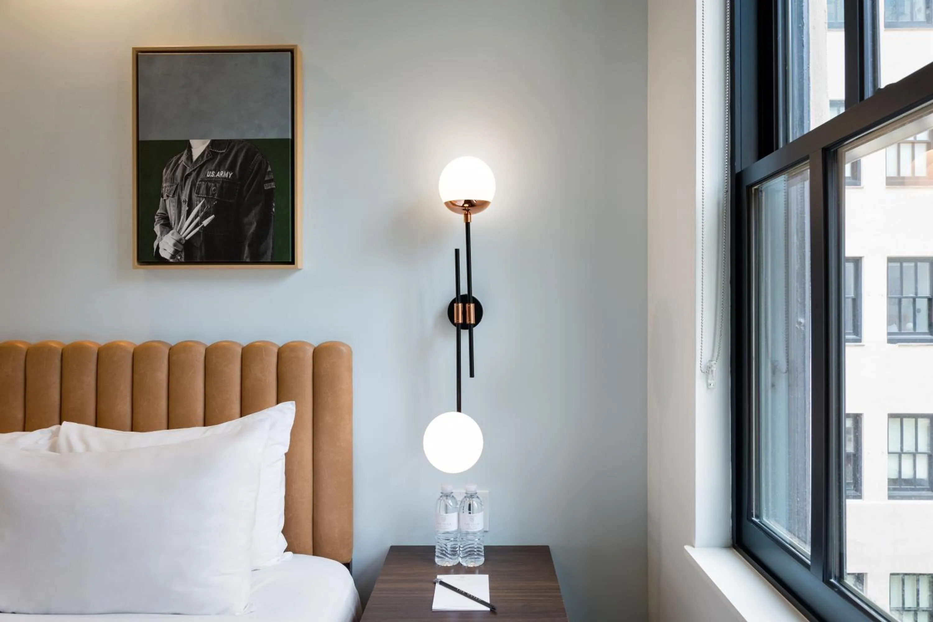 Bed in The Guild Hotel, San Diego Downtown, a Marriott Tribute Portfolio Hotel