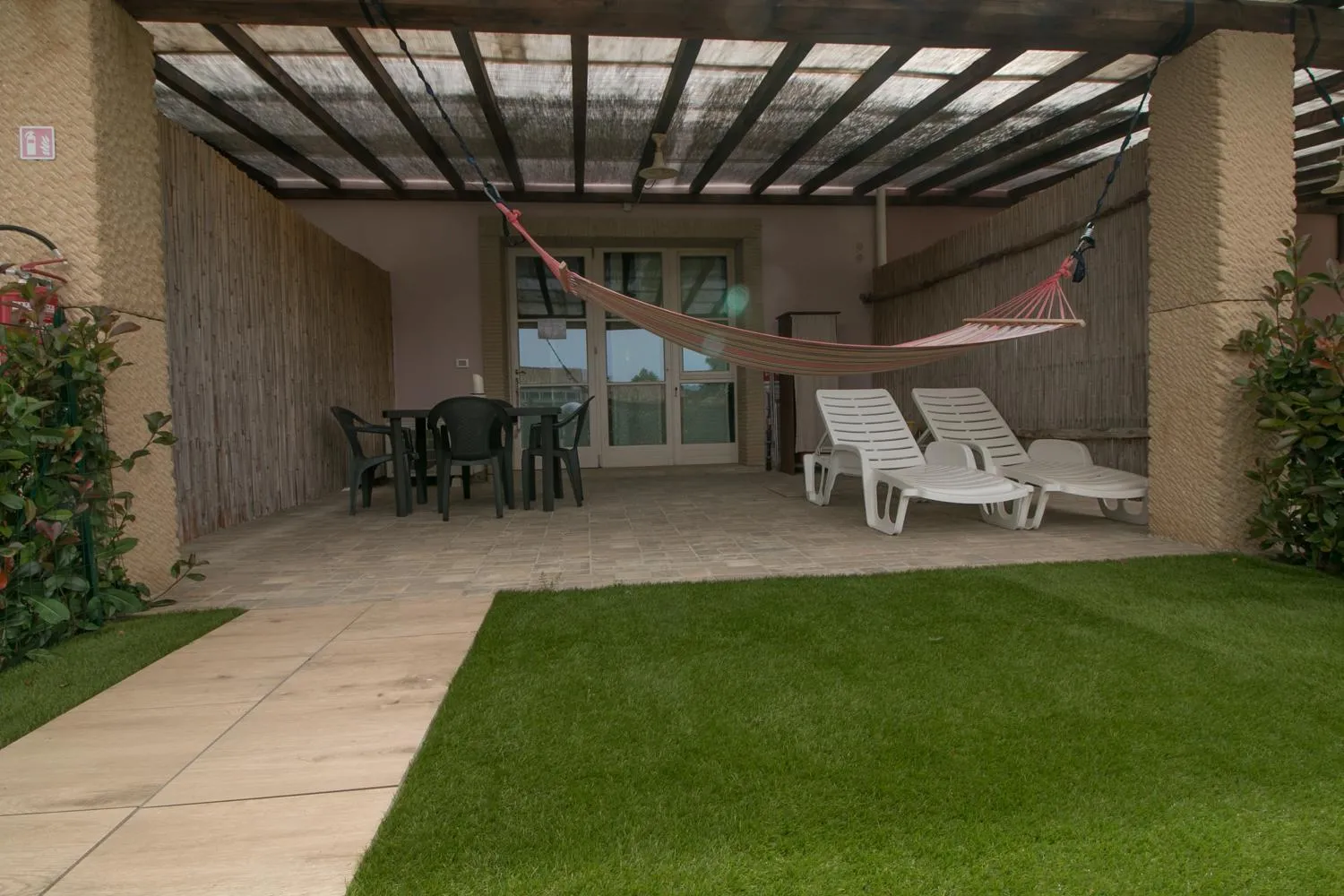 Patio in Fattoria Palazzeta - Pet & Family Friendly