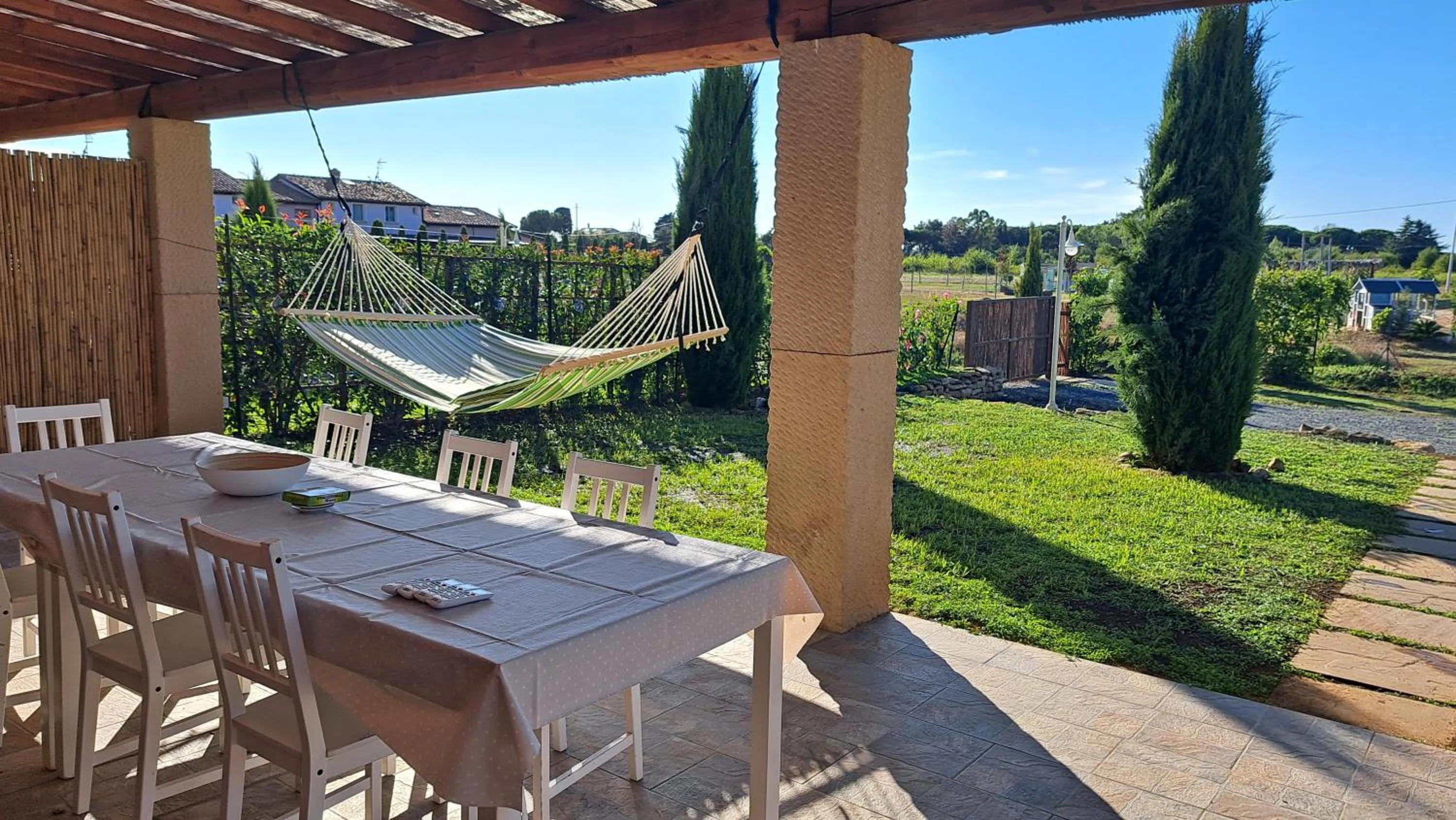 Patio in Fattoria Palazzeta - Pet & Family Friendly