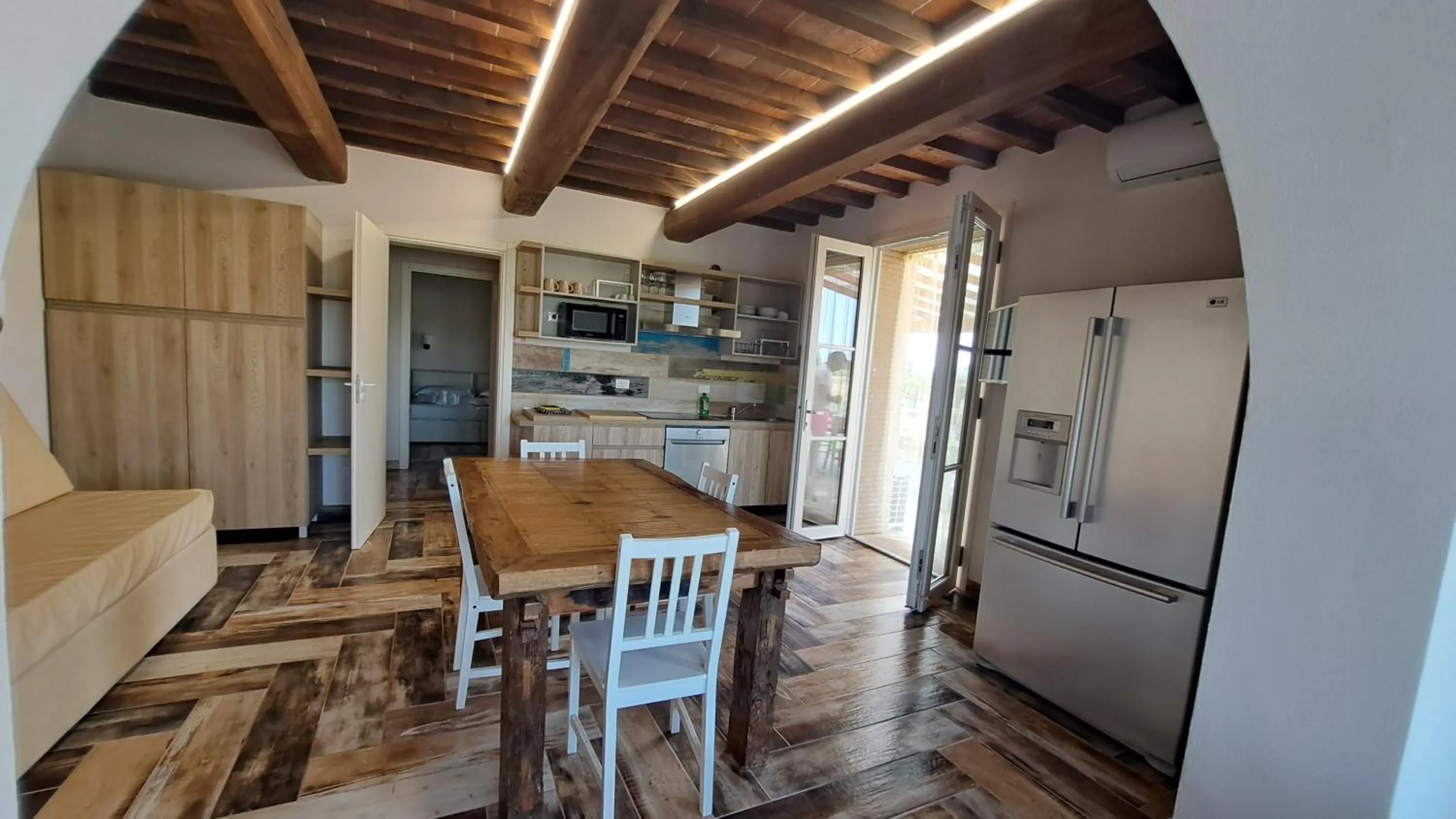 Kitchen or kitchenette in Fattoria Palazzeta - Pet & Family Friendly