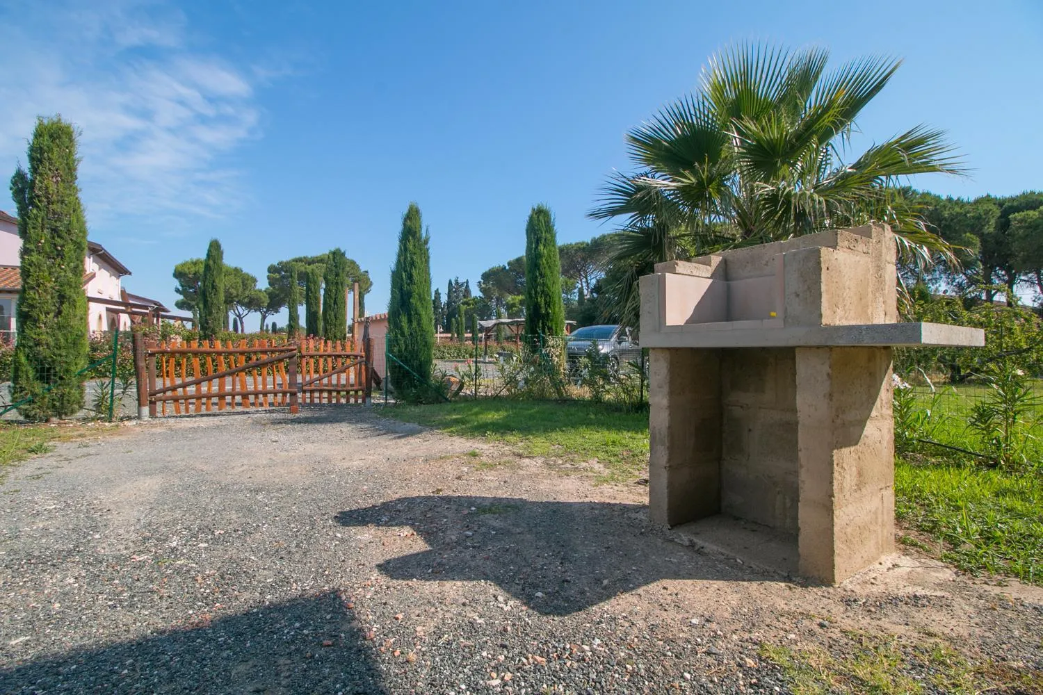 Garden in Fattoria Palazzeta - Pet & Family Friendly