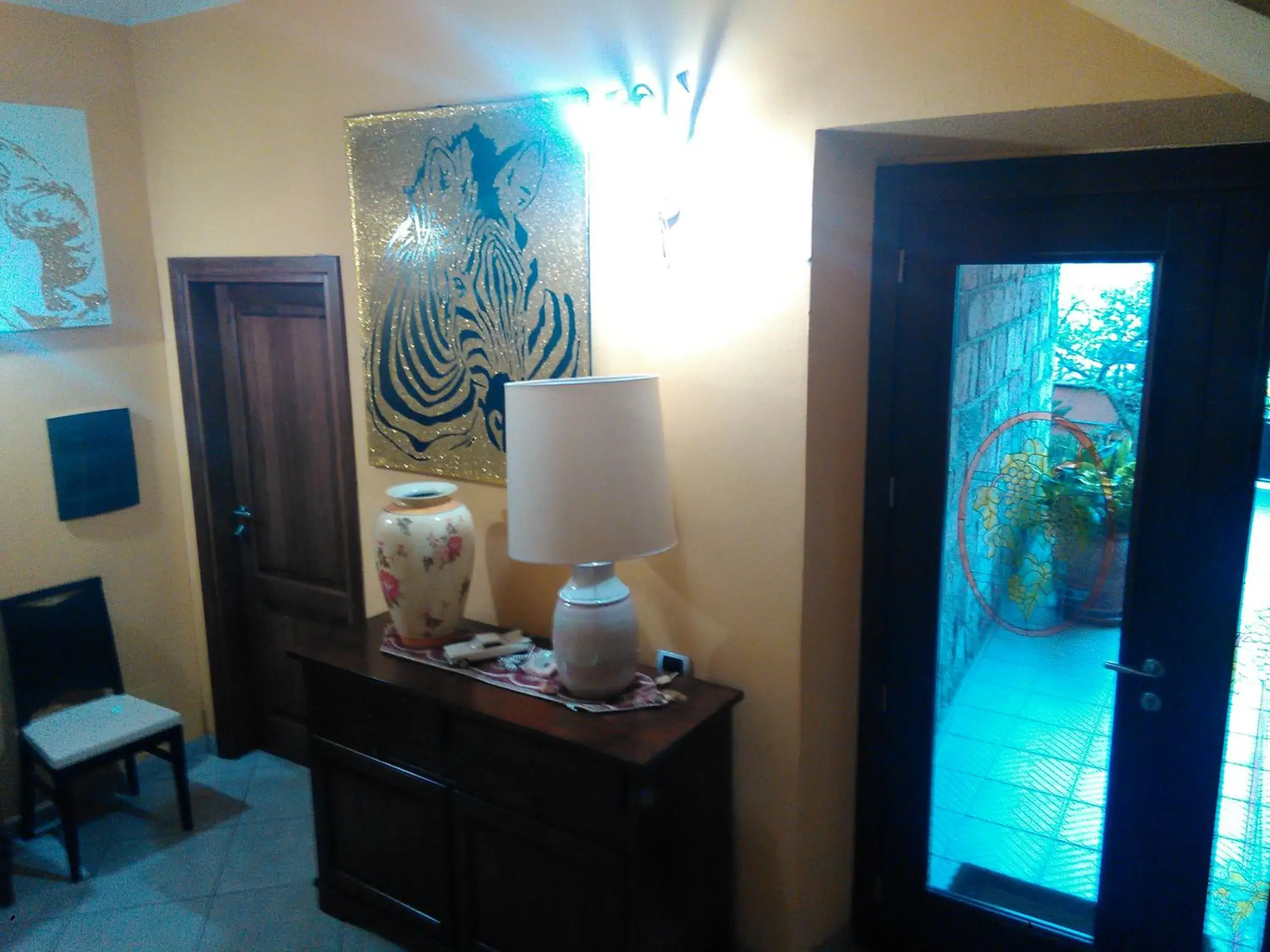 Quadruple Room with Garden View in Villa Donna Maria Quadruple Room with Garden View in Villa Donna Maria