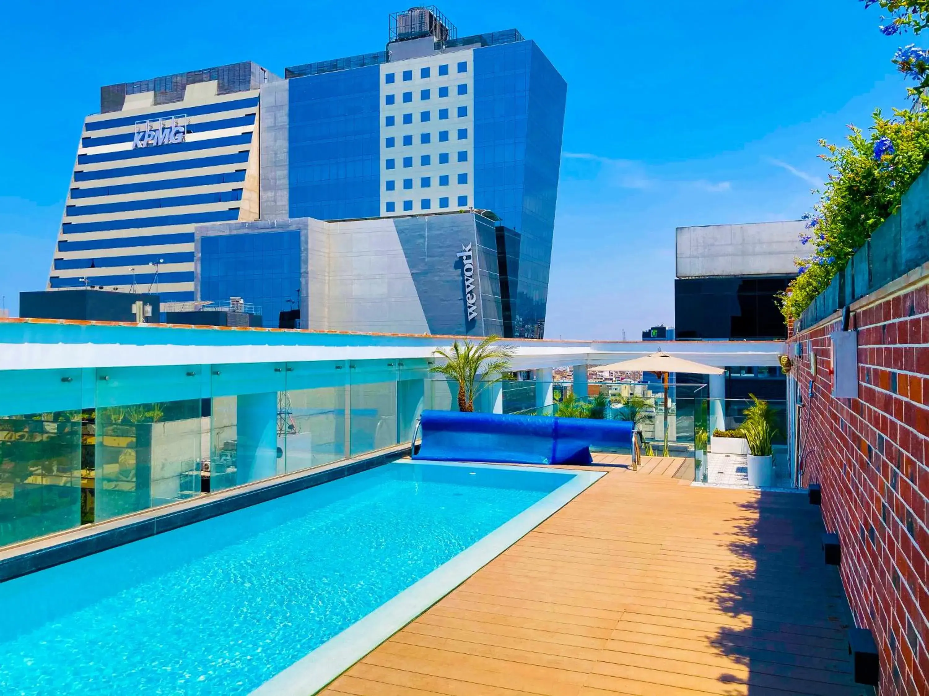 Swimming pool in Casa Andina Premium San Isidro Swimming pool in Casa Andina Premium San Isidro