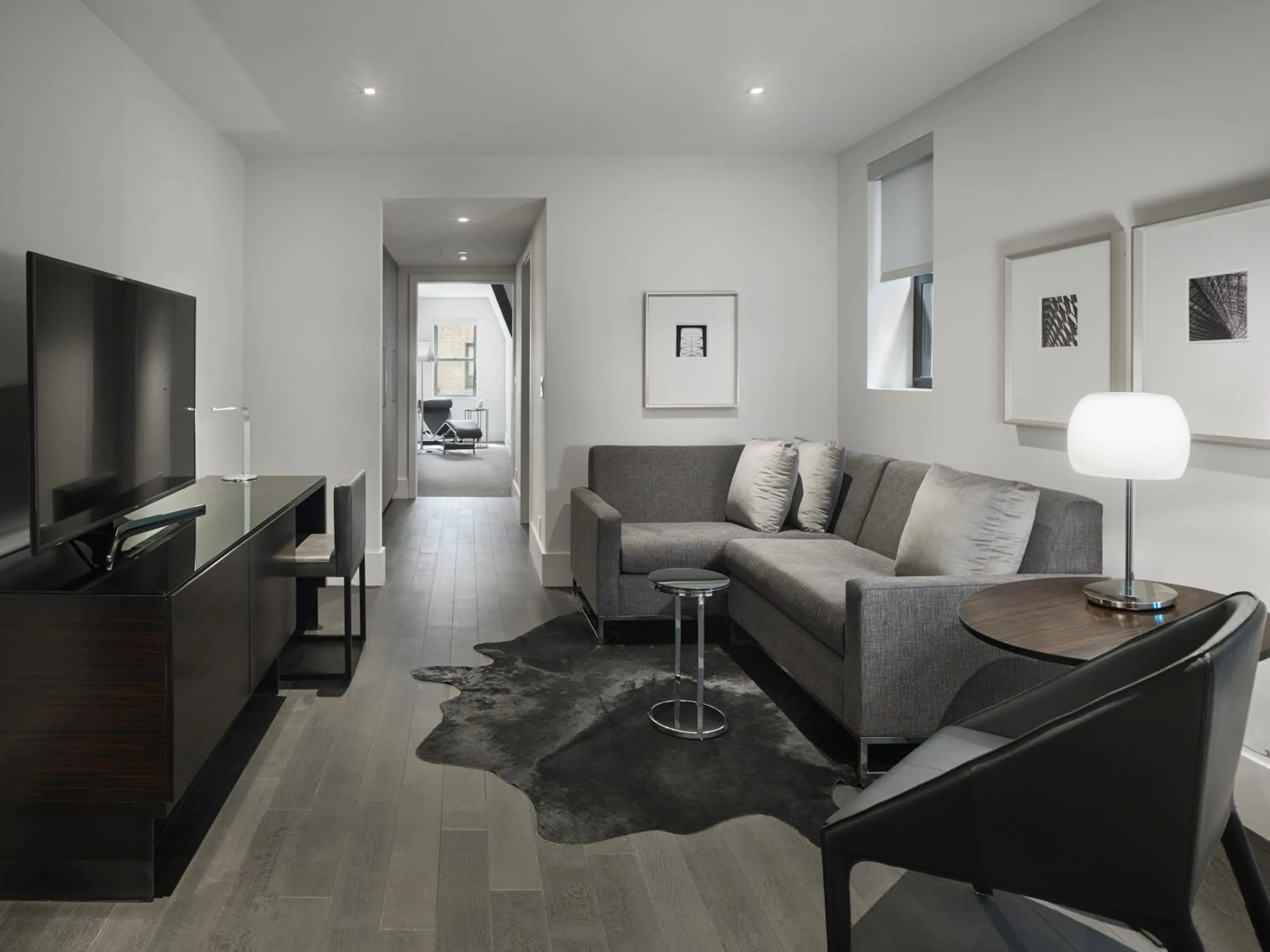 Living room in AKA Times Square