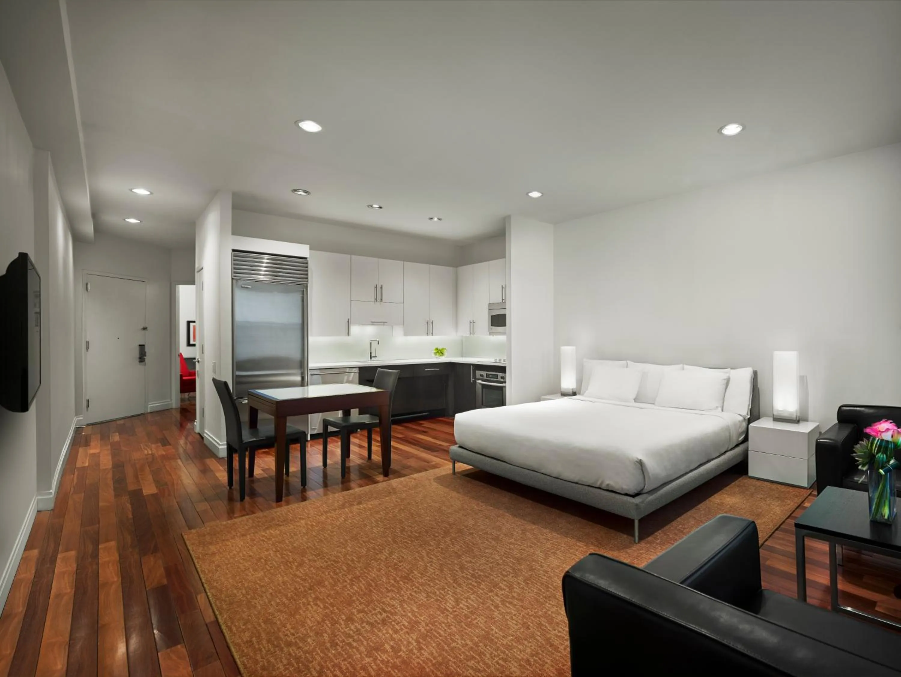 Photo of the whole room, Bed in AKA Times Square