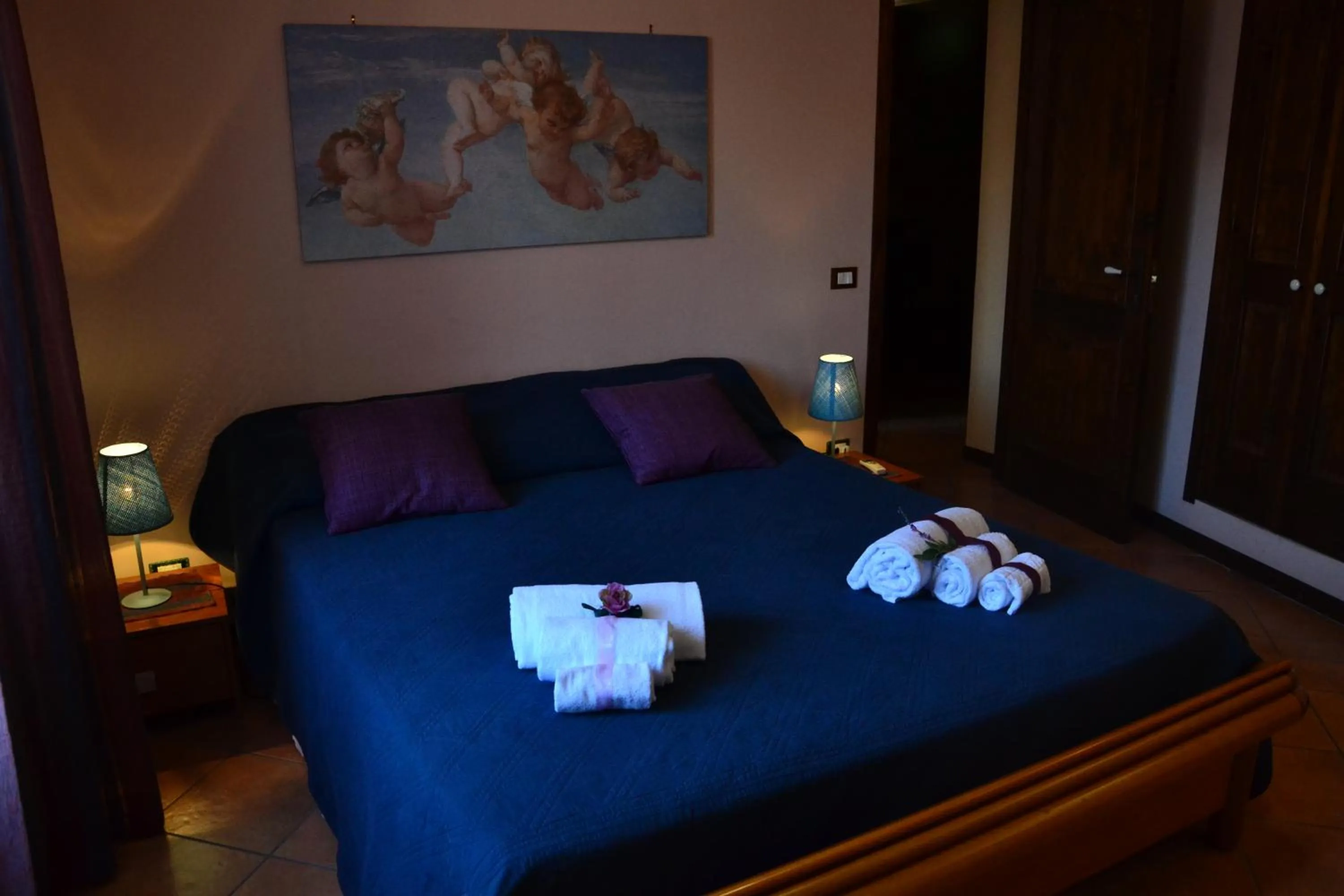 Bed in B&B Terra Niura