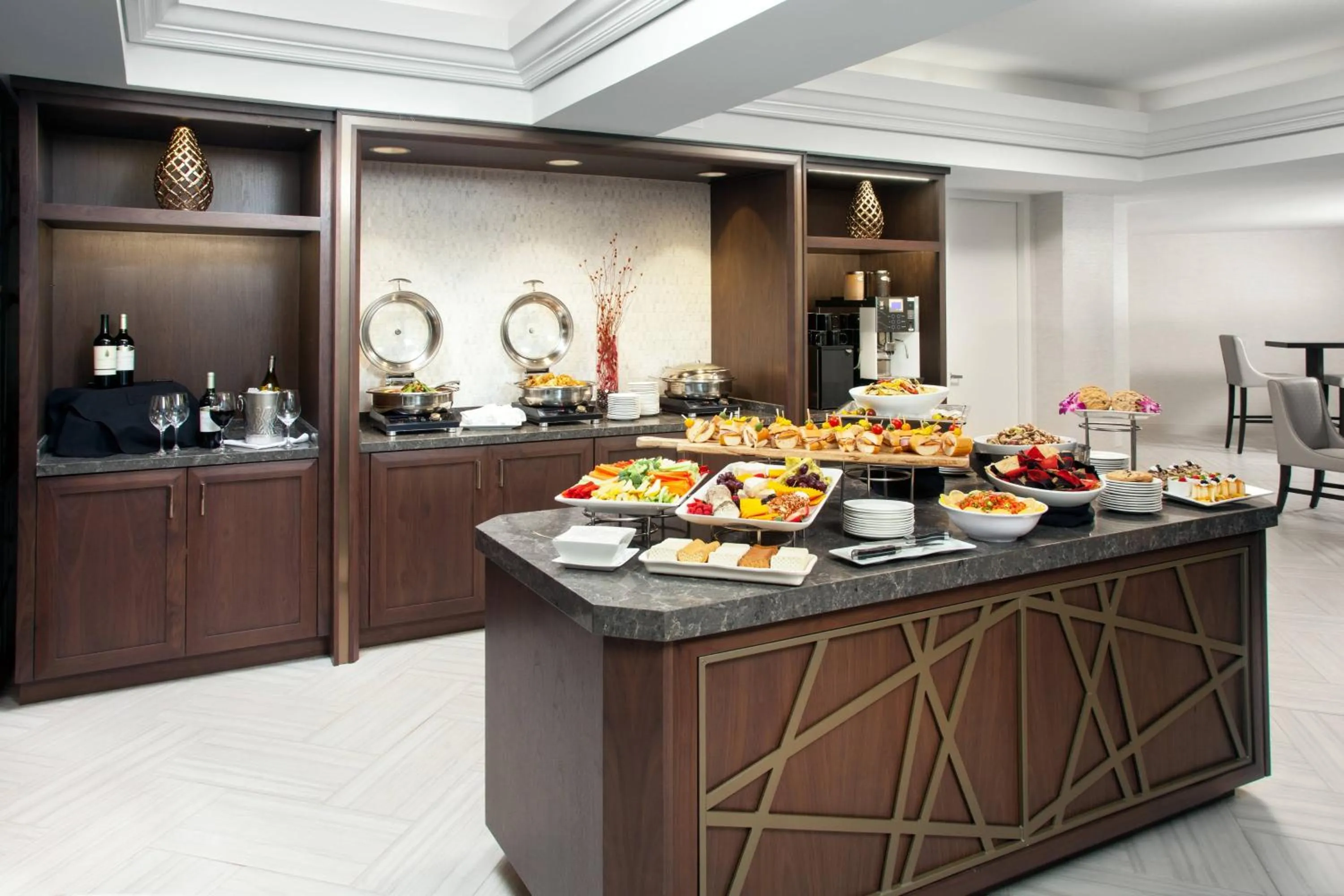 Breakfast in Sheraton Gateway Los Angeles Hotel