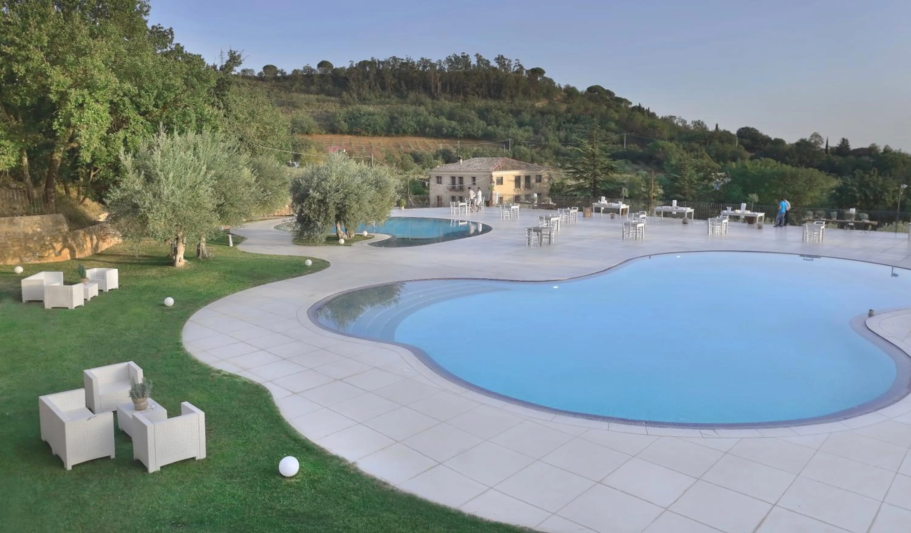 Swimming pool in Leano Agriresort