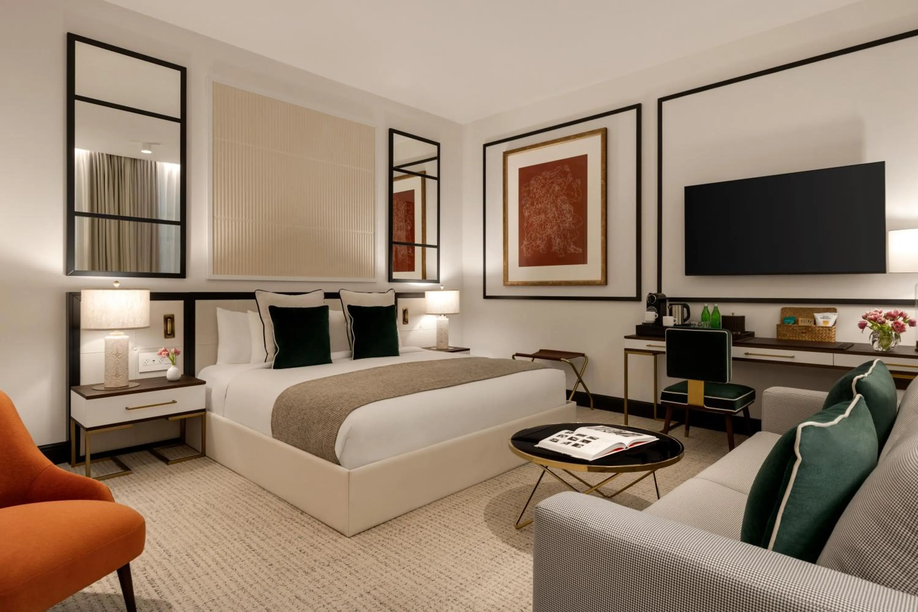 Bed in The Chemists Club Hotel