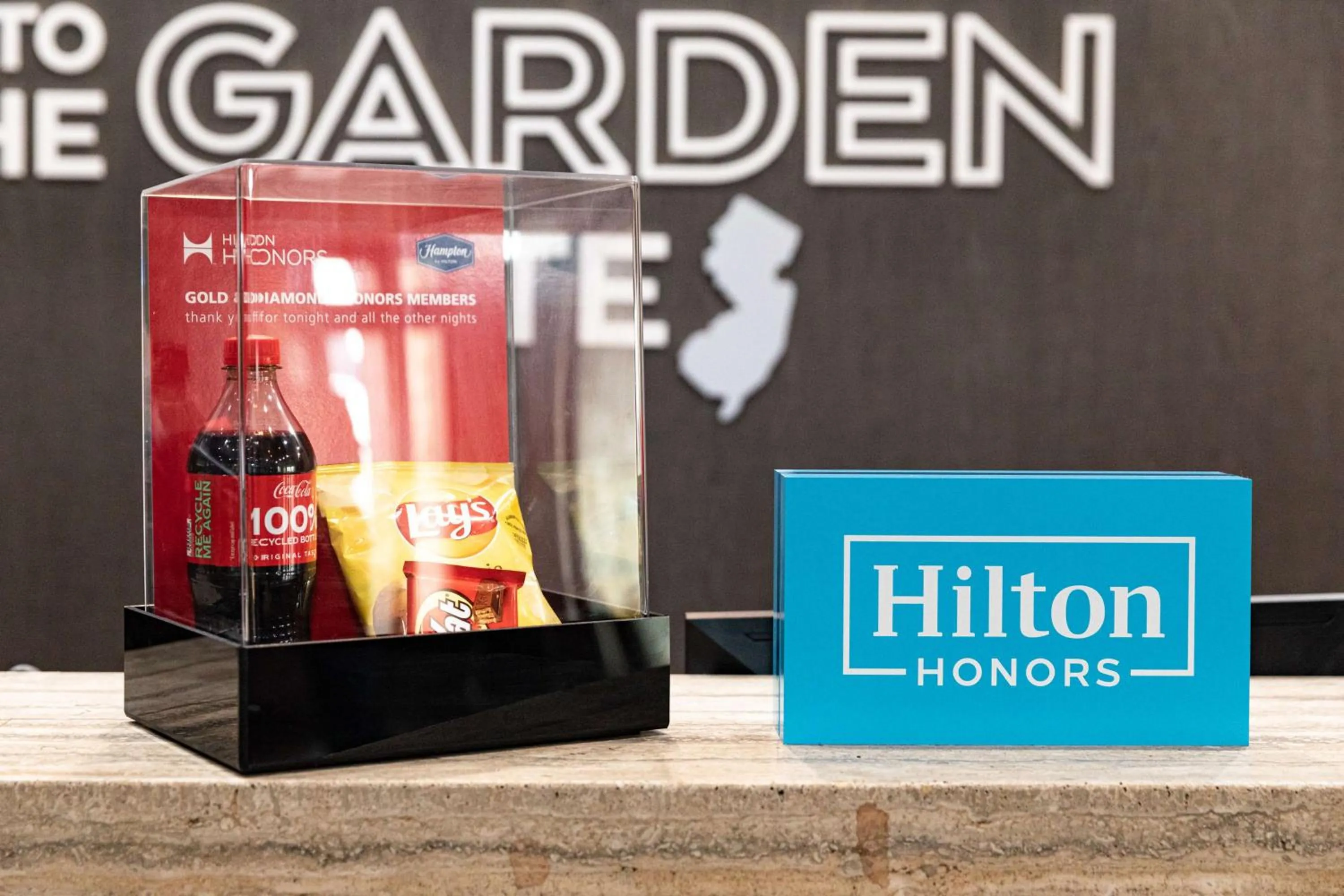 Lobby or reception in Hampton Inn & Suites By Hilton- Newark Airport Elizabeth