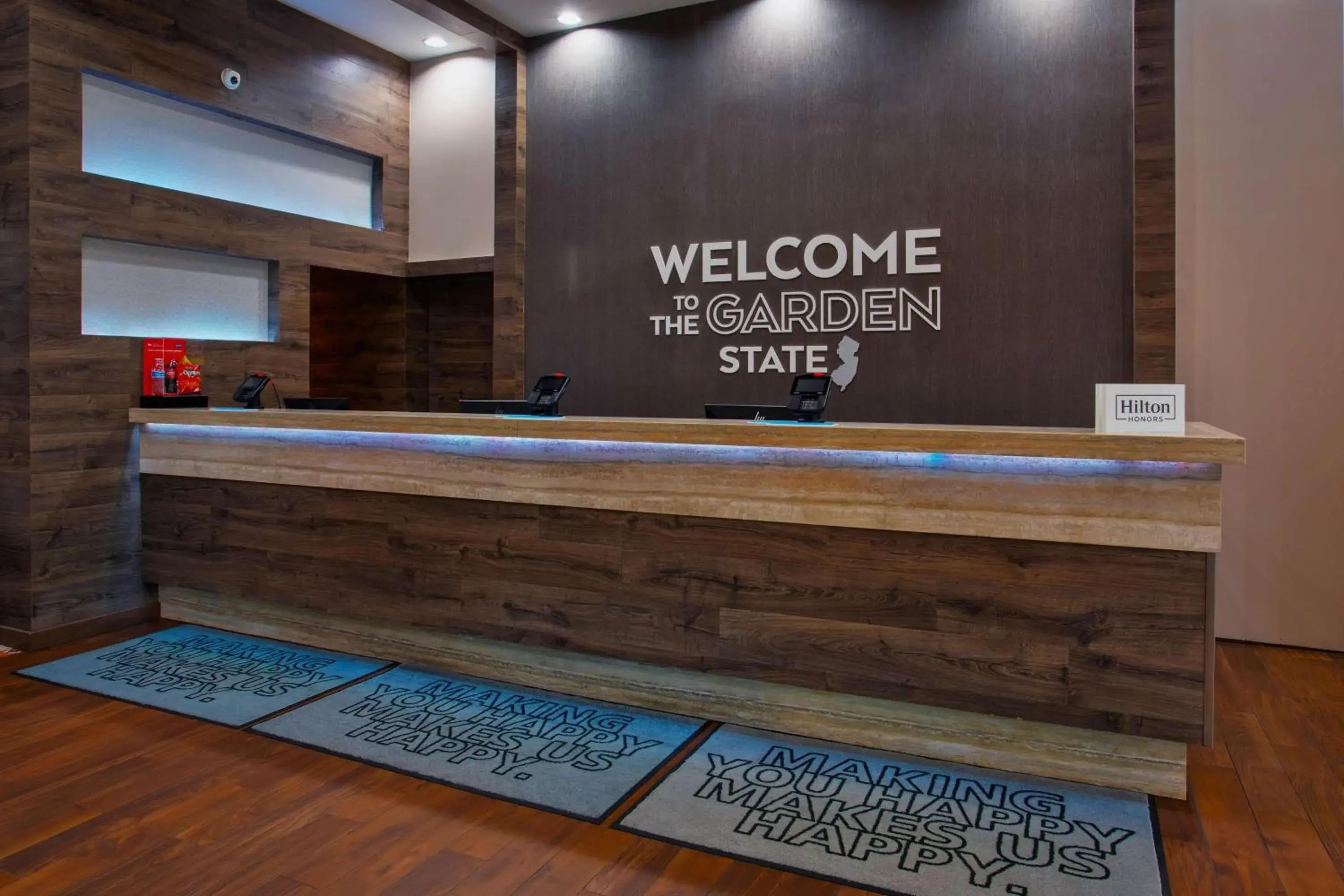 Lobby or reception in Hampton Inn & Suites By Hilton- Newark Airport Elizabeth Lobby or reception in Hampton Inn & Suites By Hilton- Newark Airport Elizabeth
