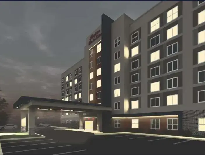 Property building in Hampton Inn & Suites By Hilton- Newark Airport Elizabeth Property building in Hampton Inn & Suites By Hilton- Newark Airport Elizabeth