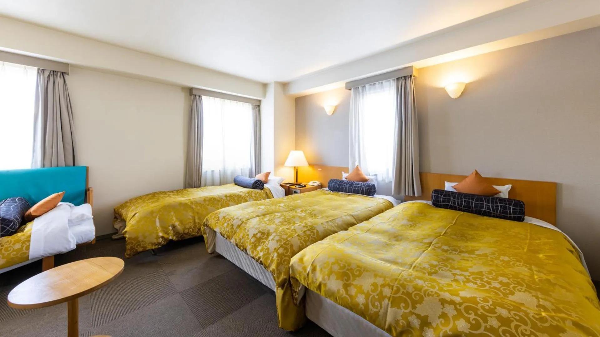 group of guests, Bed in Hotel Dorf Shizuoka