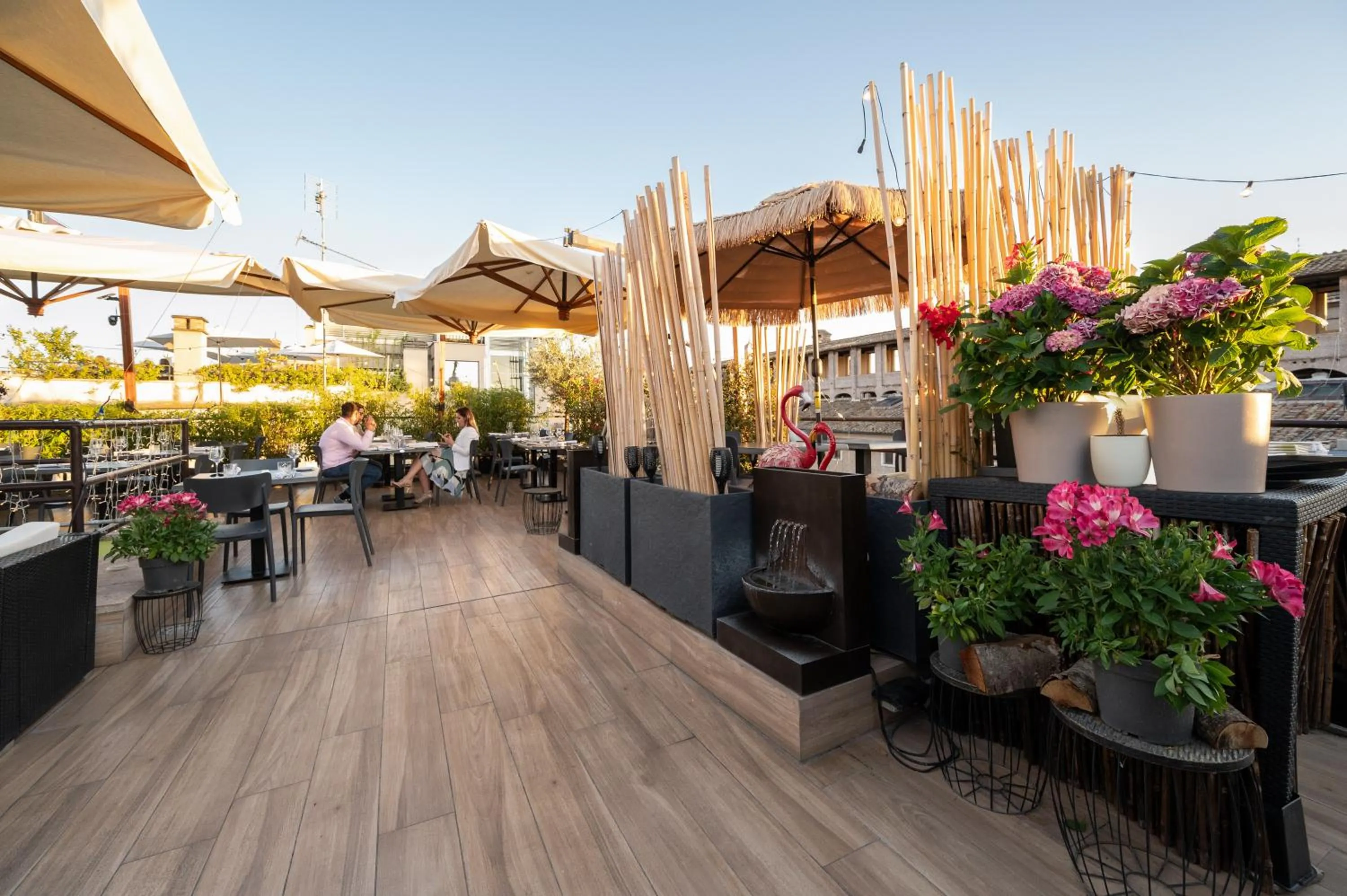 Balcony/Terrace in Hotel Caravita