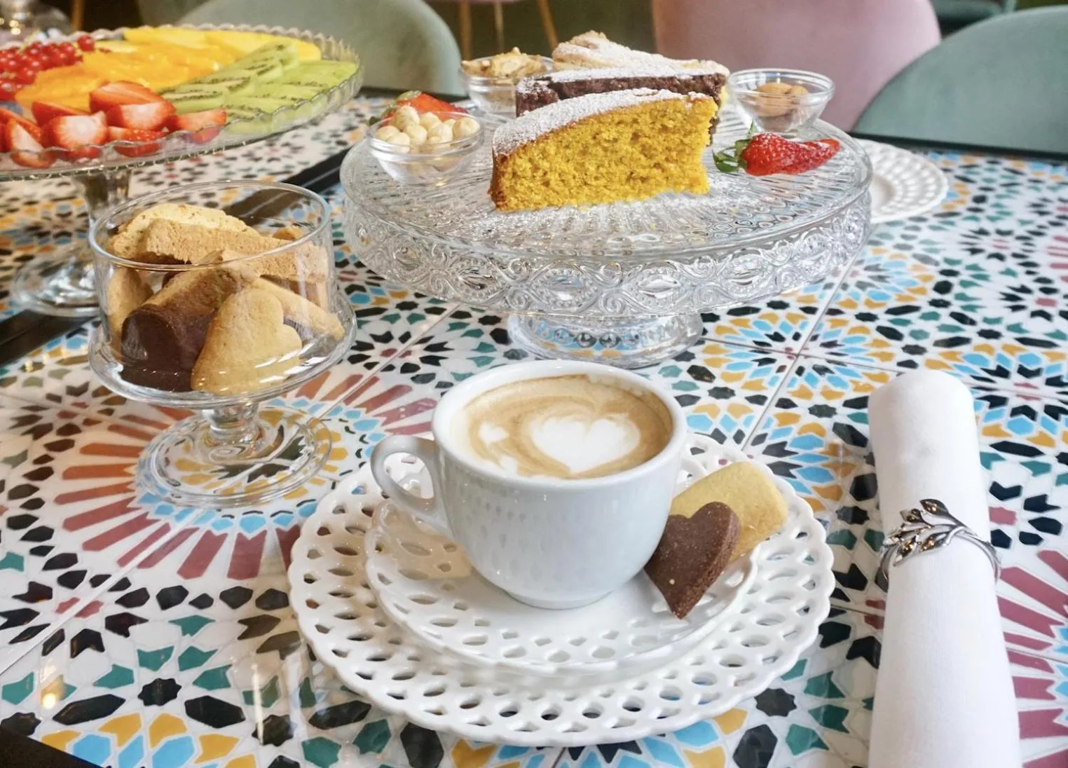 Restaurant/places to eat in Hotel Caravita