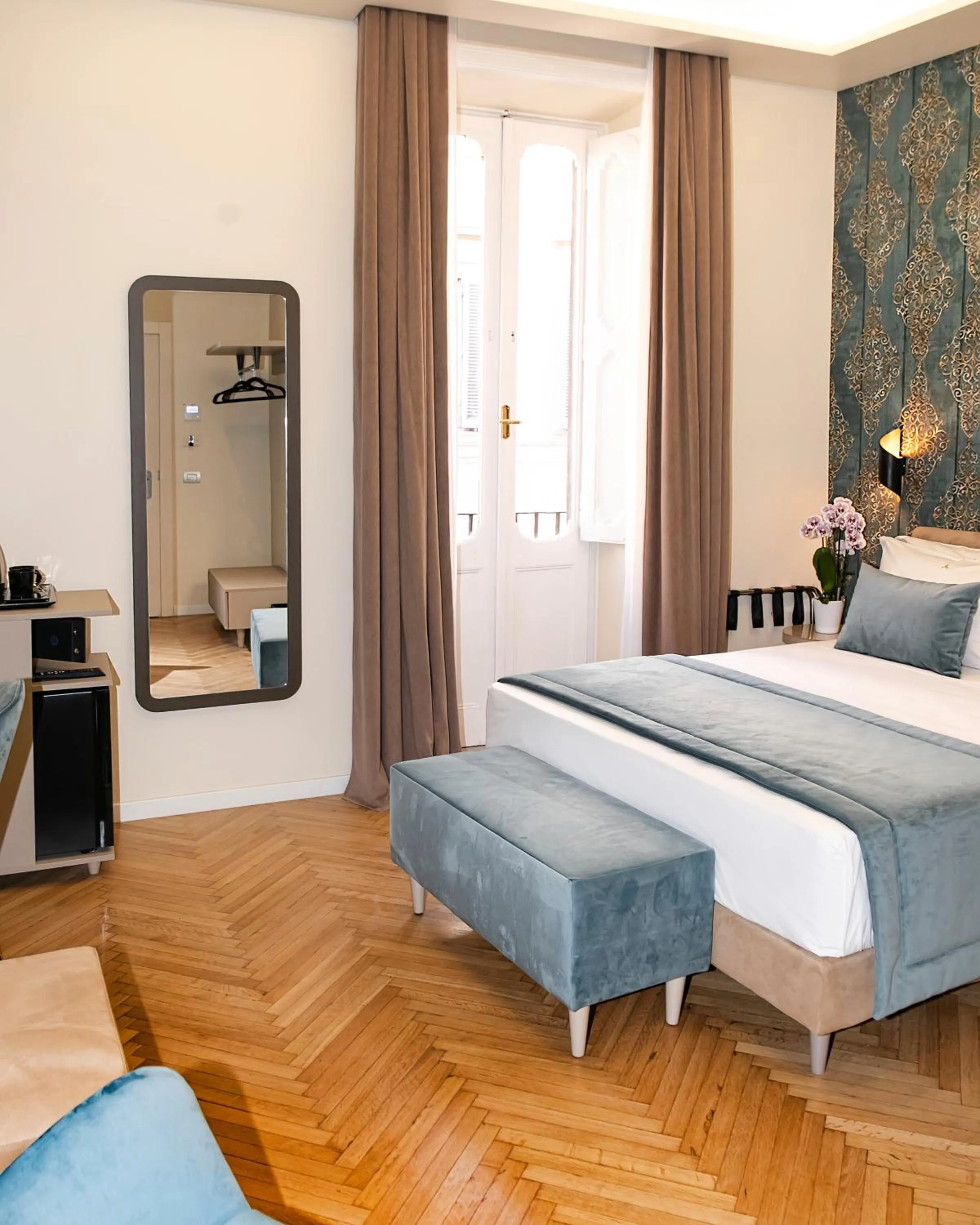 Bedroom, Bed in Hotel Caravita