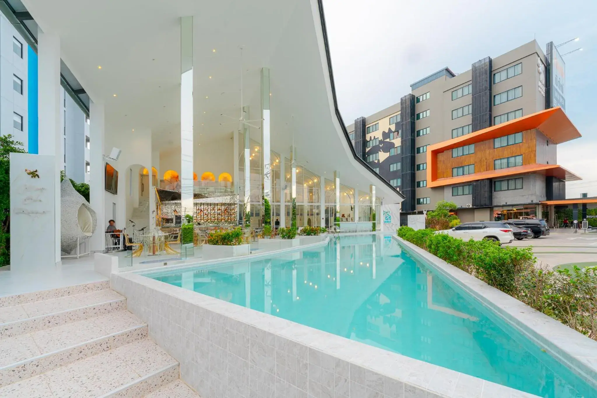 Swimming pool in Moose Hotel Chiangmai Swimming pool in Moose Hotel Chiangmai