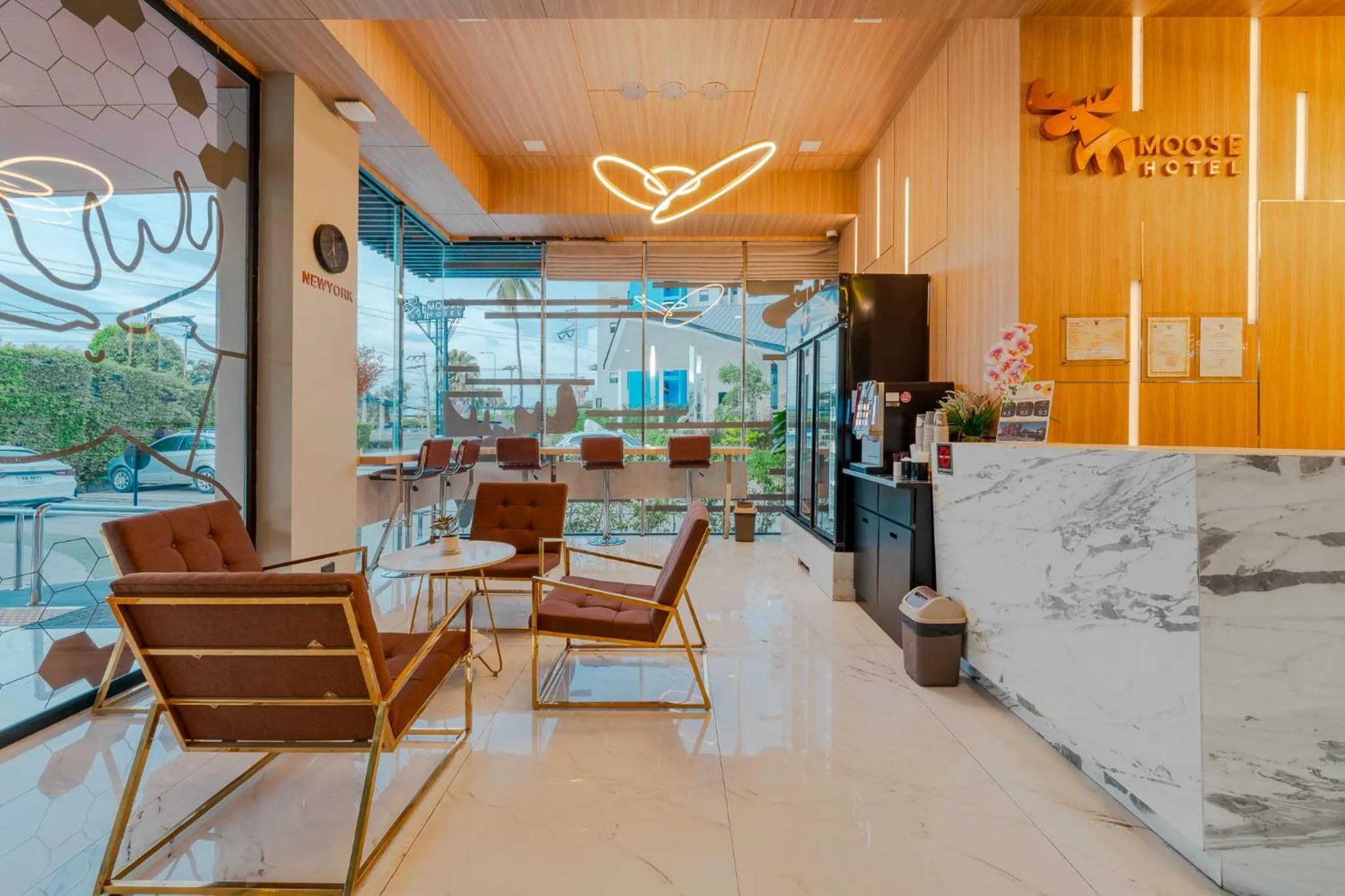 Lobby or reception in Moose Hotel Chiangmai