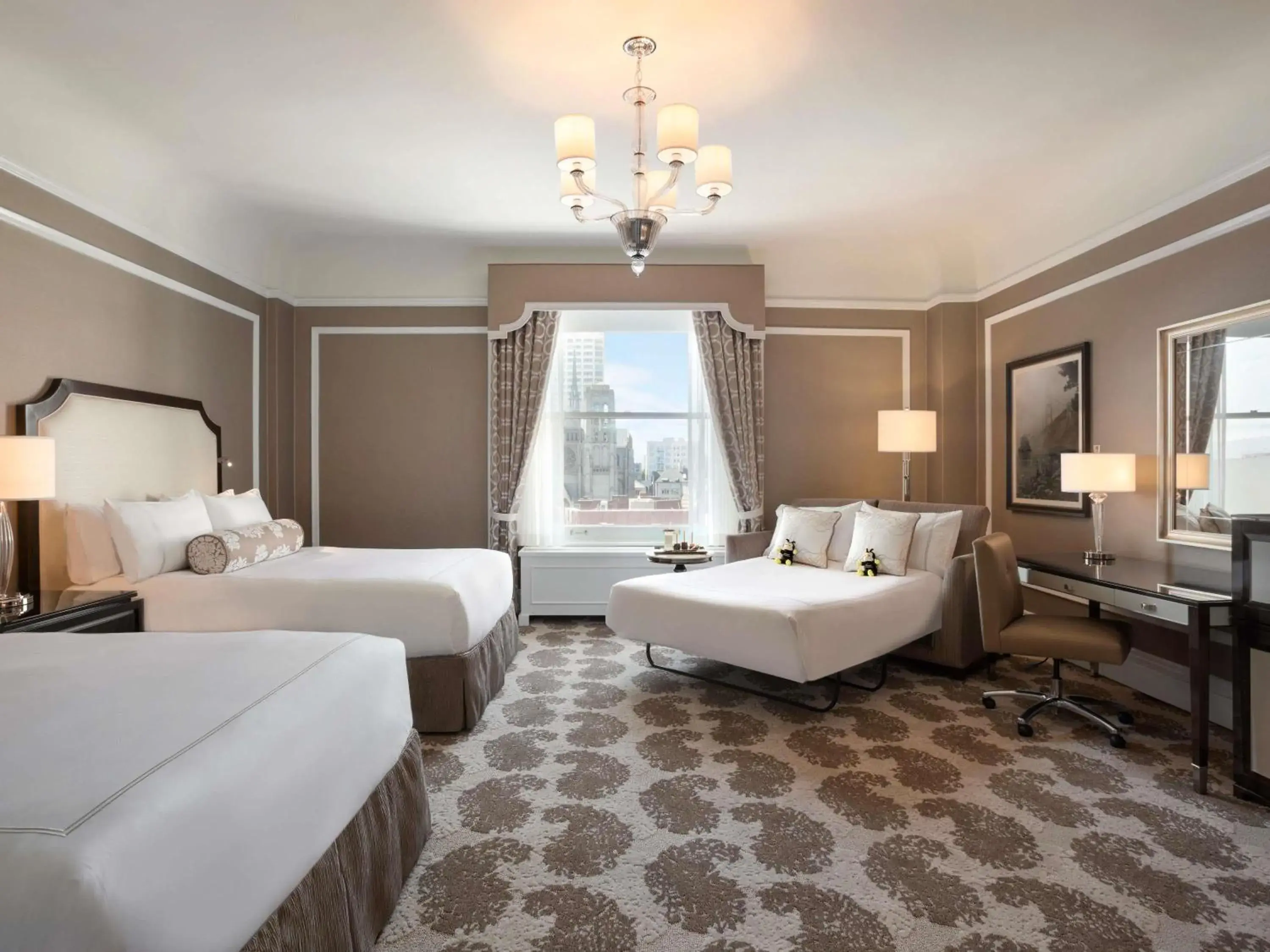 Bedroom, Bed in Fairmont San Francisco Bedroom, Bed in Fairmont San Francisco