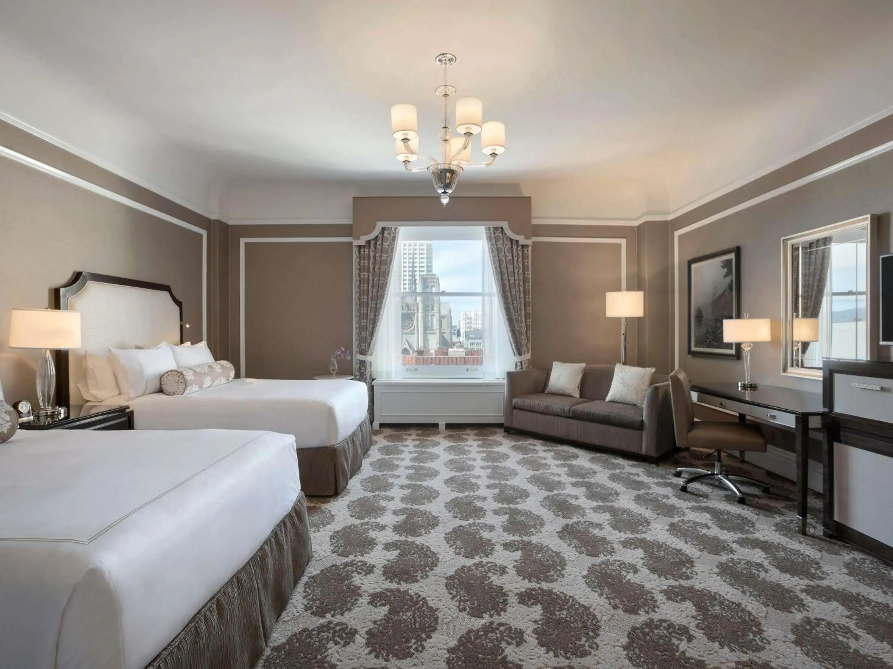 Bedroom, Bed in Fairmont San Francisco Bedroom, Bed in Fairmont San Francisco