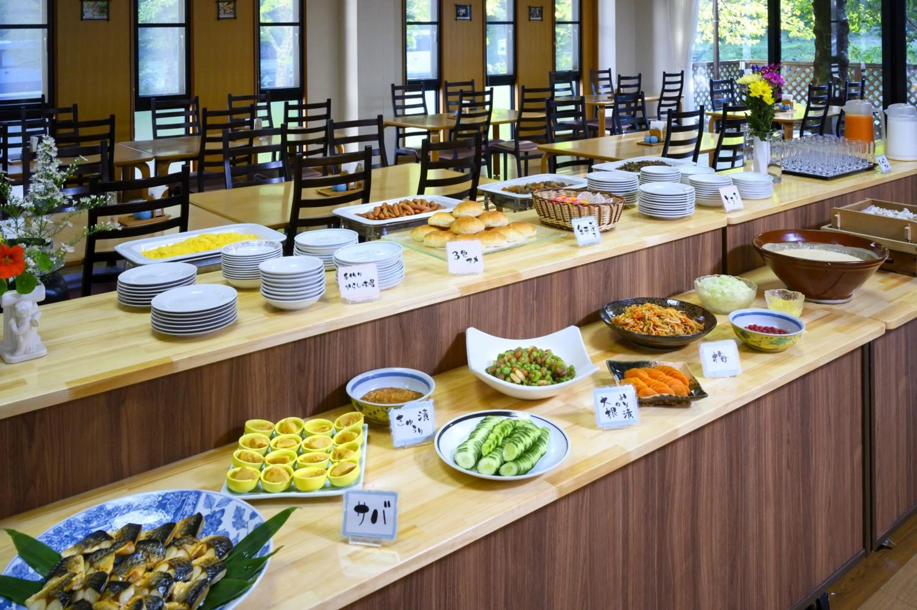 Breakfast in Takamiya Hotel Bonari no Mori