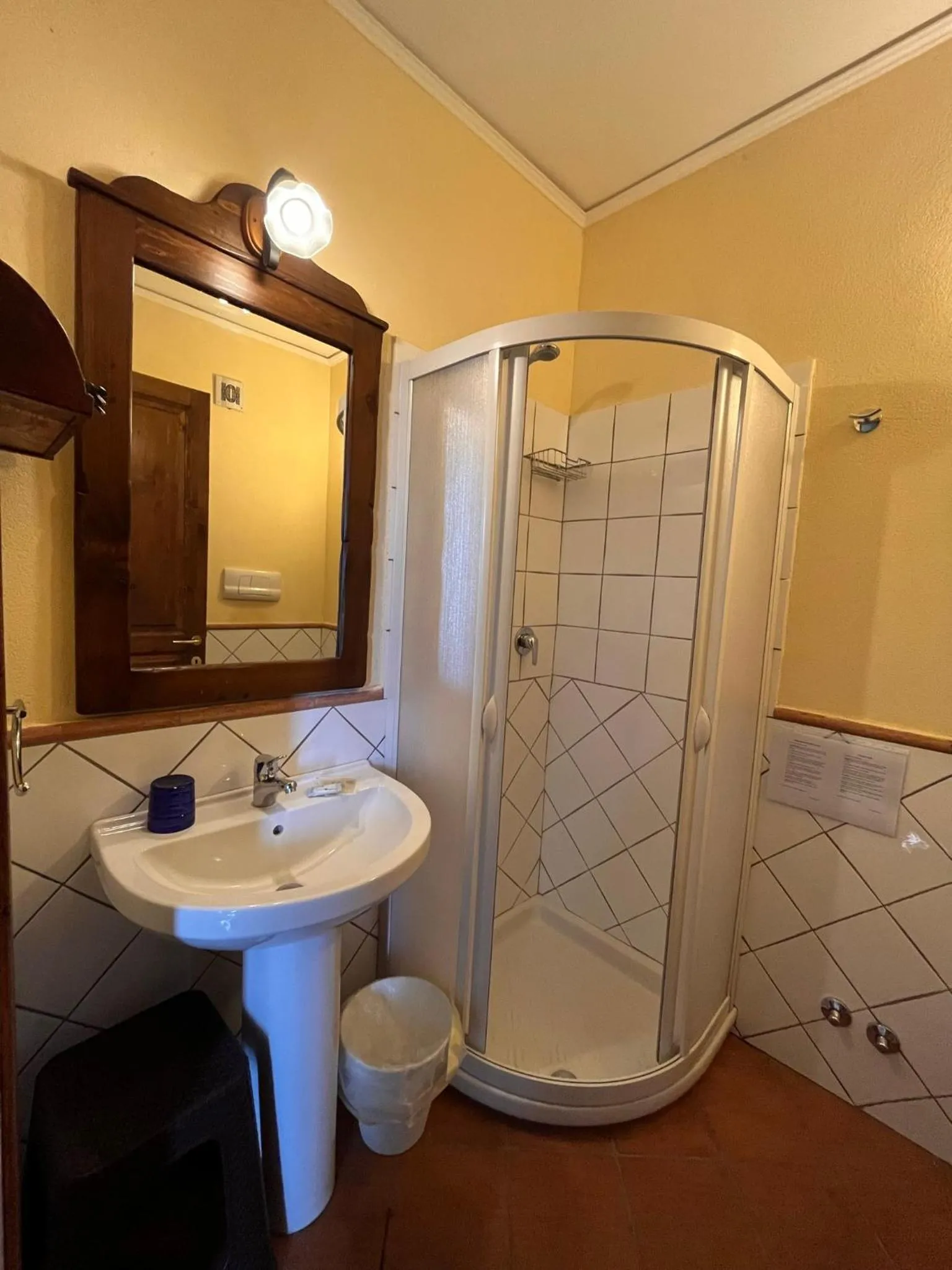 Shower in Villa Quiete