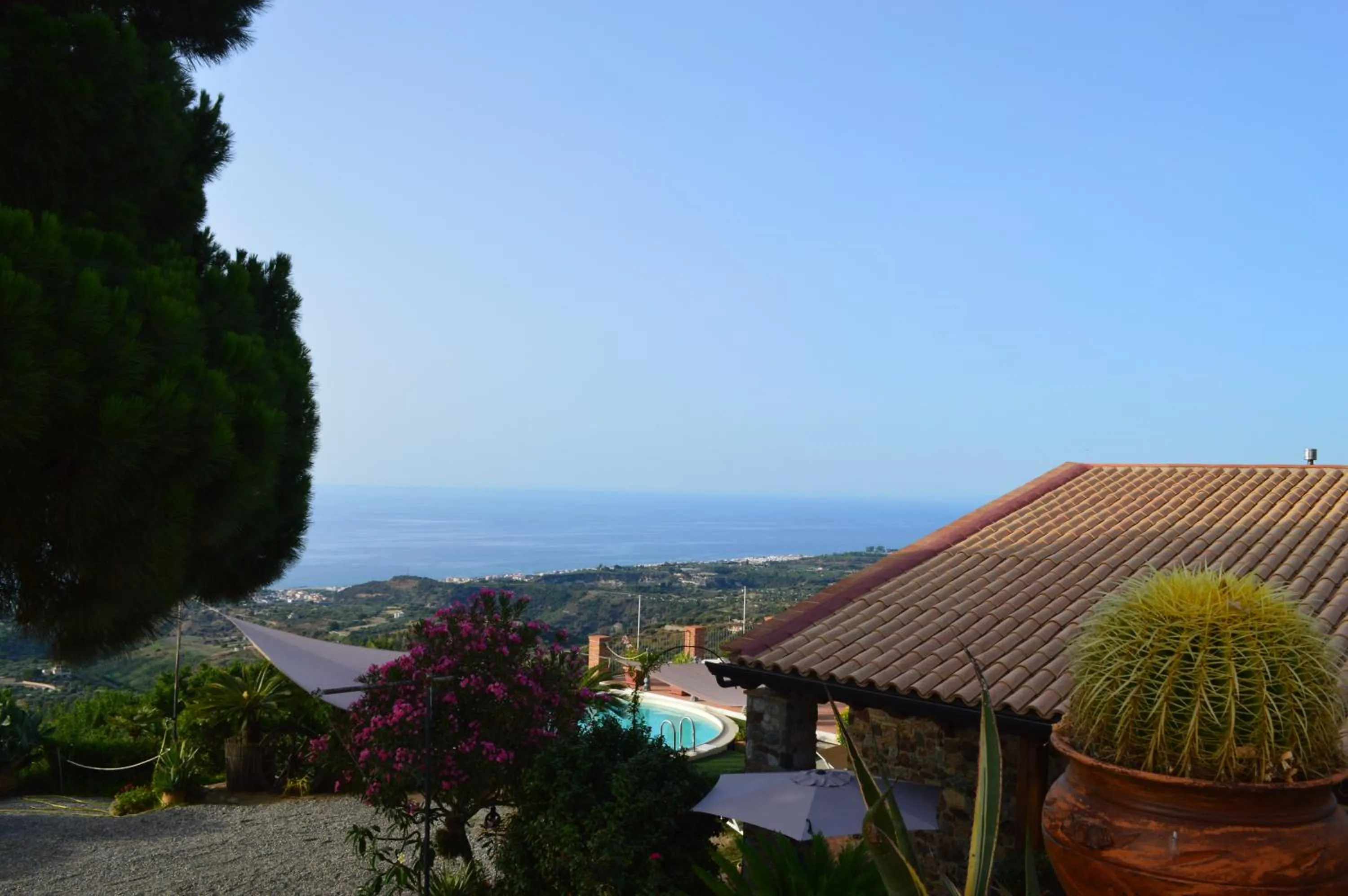 Garden view in Villa Quiete