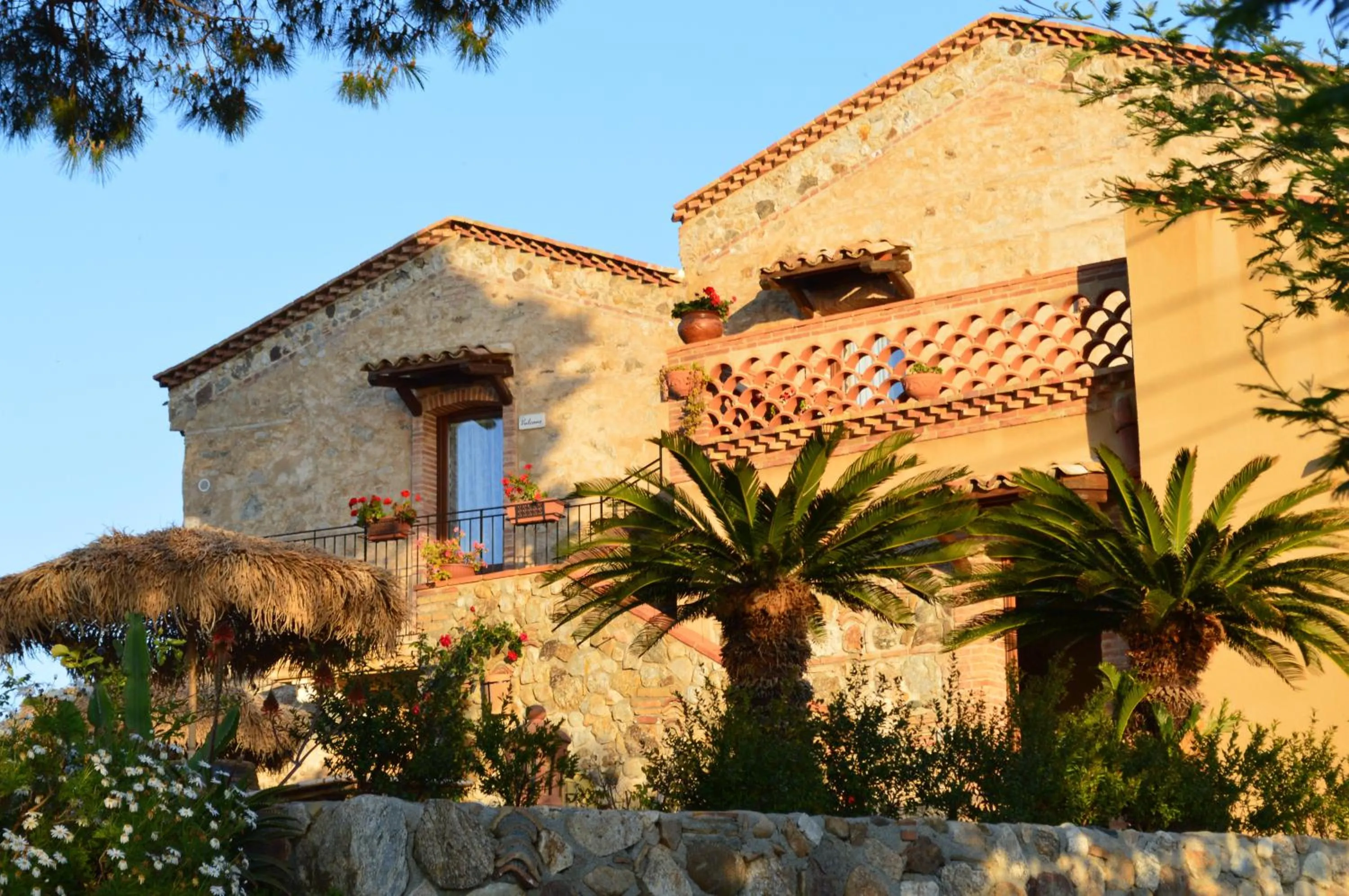 Facade/entrance in Villa Quiete
