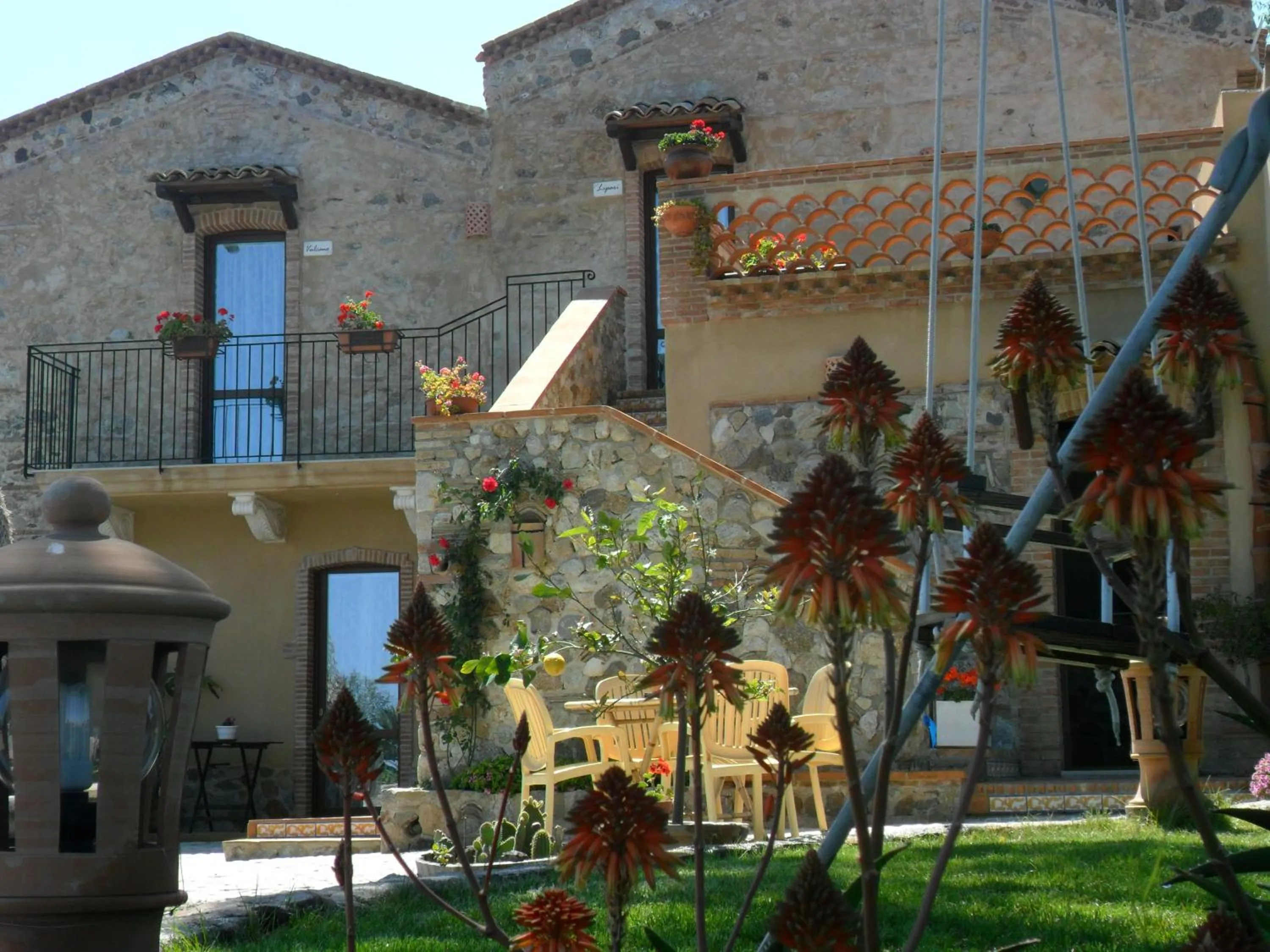 Facade/entrance in Villa Quiete