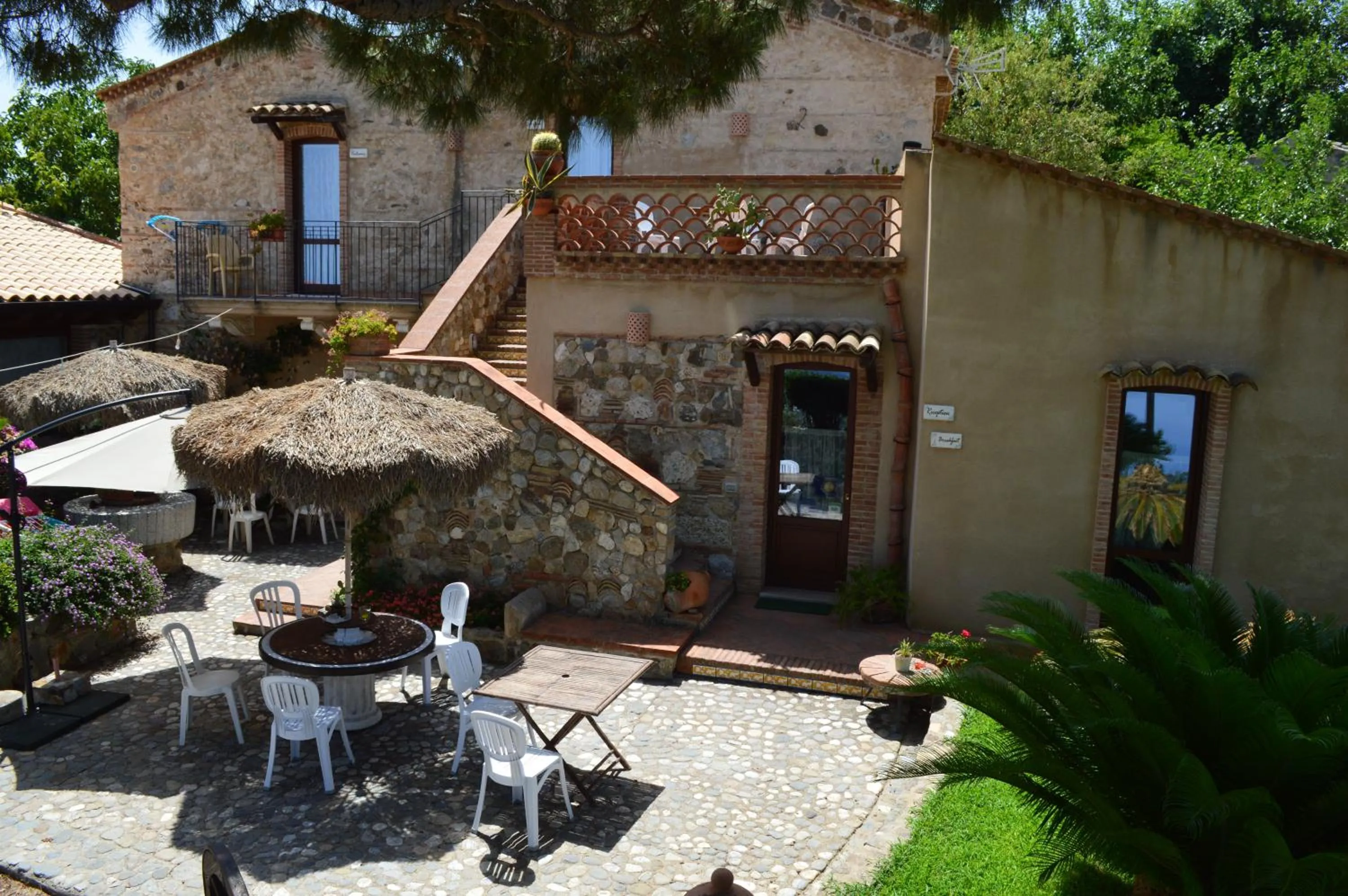 Facade/entrance in Villa Quiete