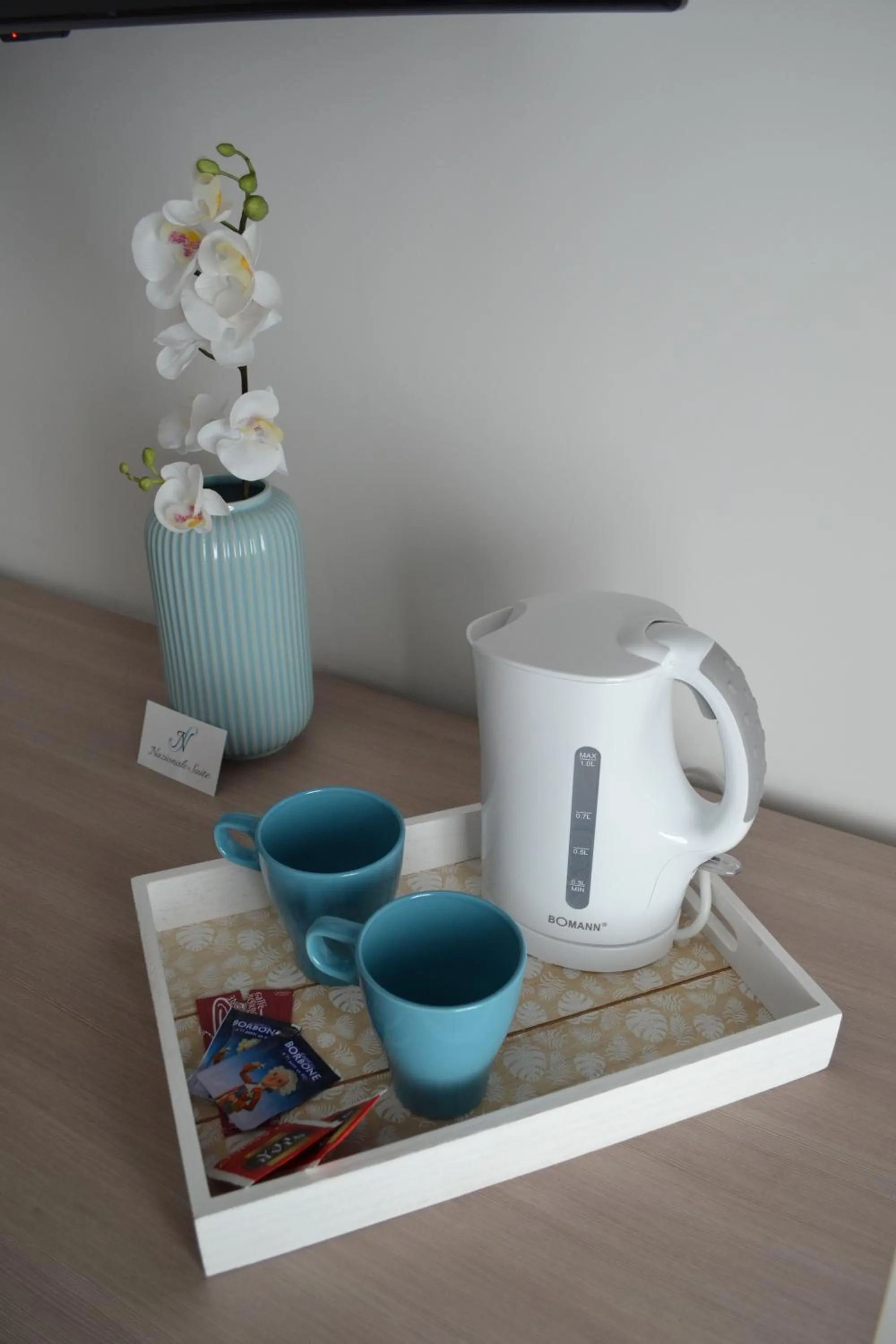 Coffee/tea facilities in Nazionale Suite