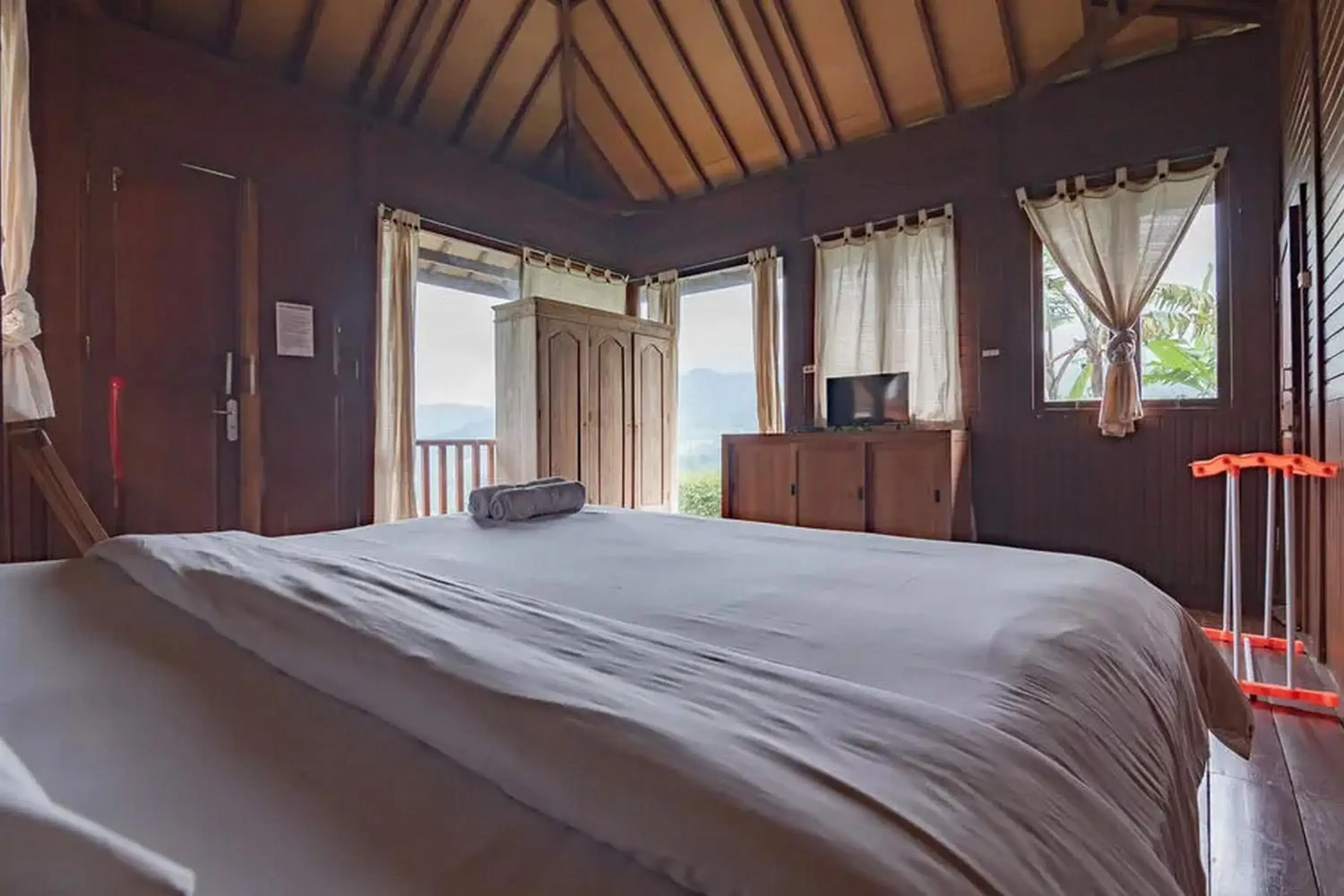 Bedroom, Bed in Kanaka Residence Mitra RedDoorz Bedroom, Bed in Kanaka Residence Mitra RedDoorz